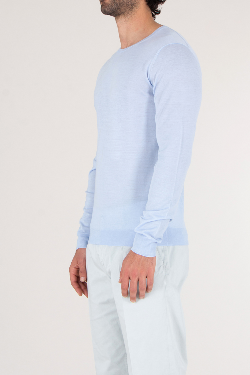 AIDA BARNI Regular Fit Knitted Wool Sweater