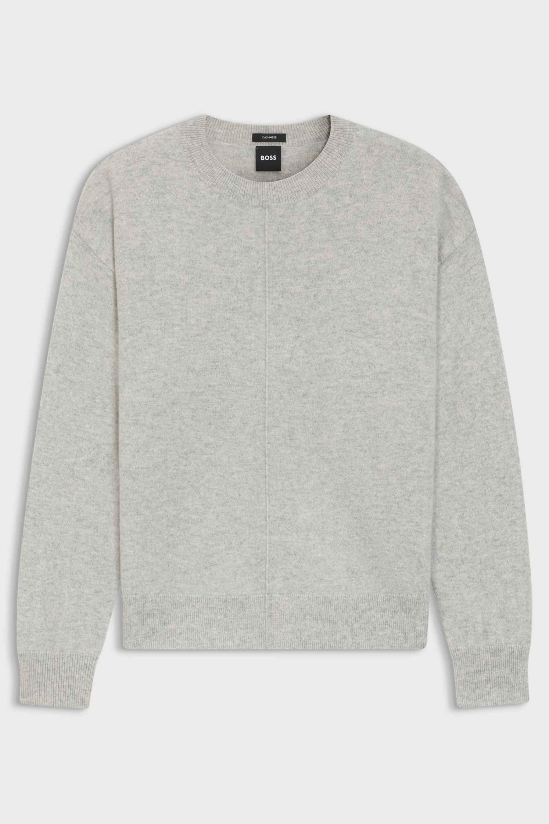BOSS Relaxed Fit Cashmere Crew Neck Sweater Fascona Bekleidung, Strickwaren, Pullover, Sweatshirt, Langarm