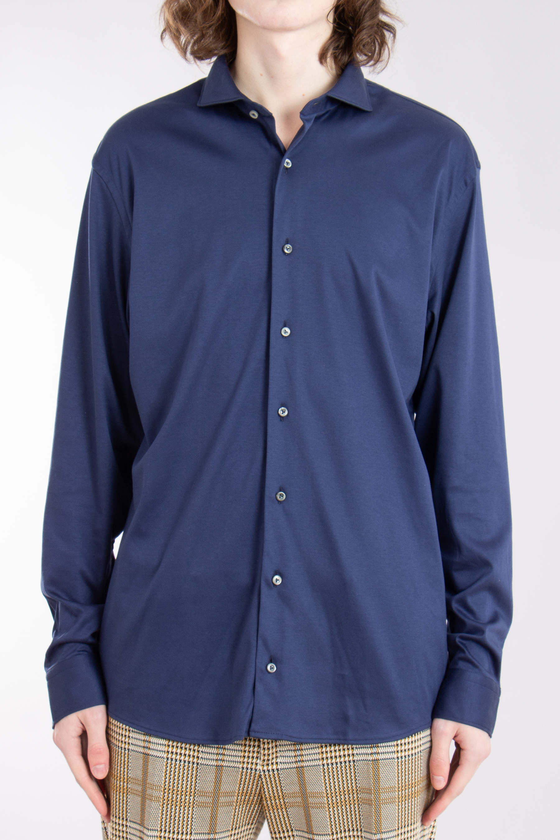 VAN LAACK Tailor Fit Swiss Cotton Jersey Shirt Per-L VAN LAACK Tailor Fit Swiss Cotton Jersey Shirt Per-L