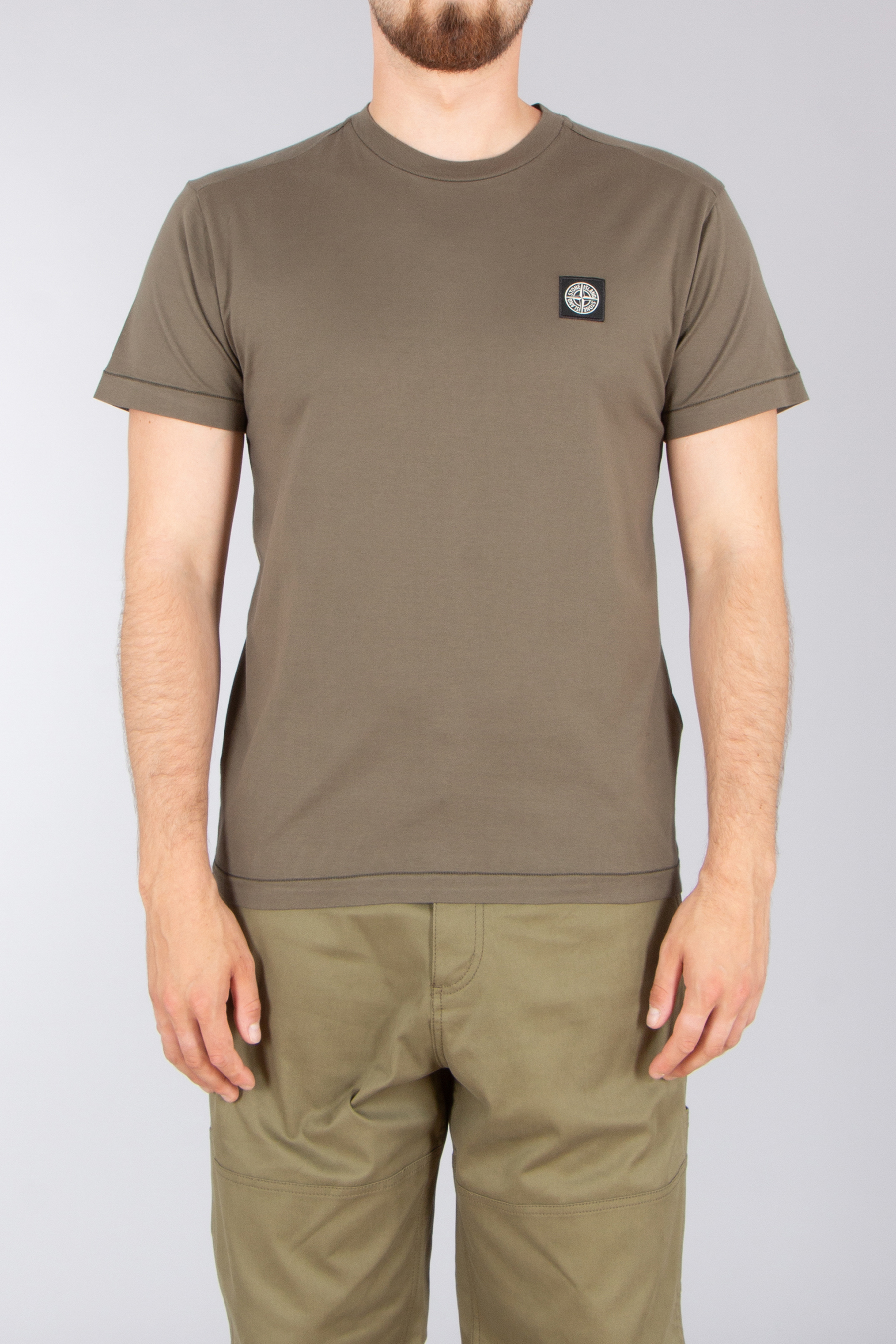 T-shirt, Khaki, Erwachsener, Mann, Person