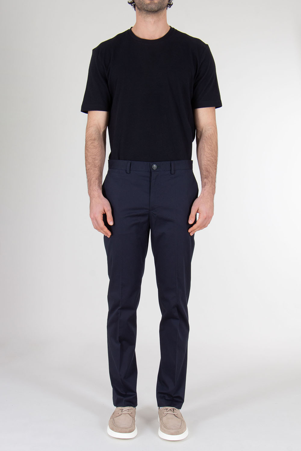 PAUL SMITH Regular Fit Cotton Stretch Chinos