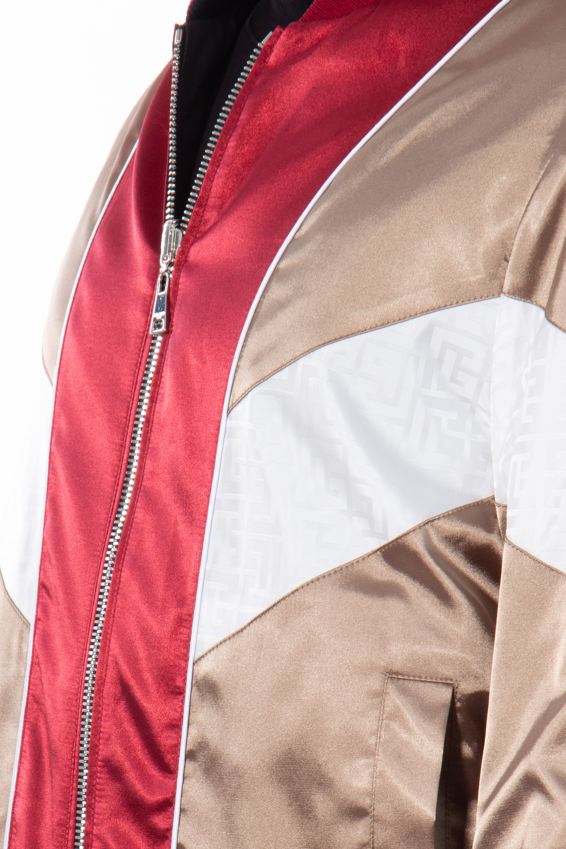 BALMAIN Reversible Monogrammed Bomber Jacket BALMAIN Reversible Monogrammed Bomber Jacket