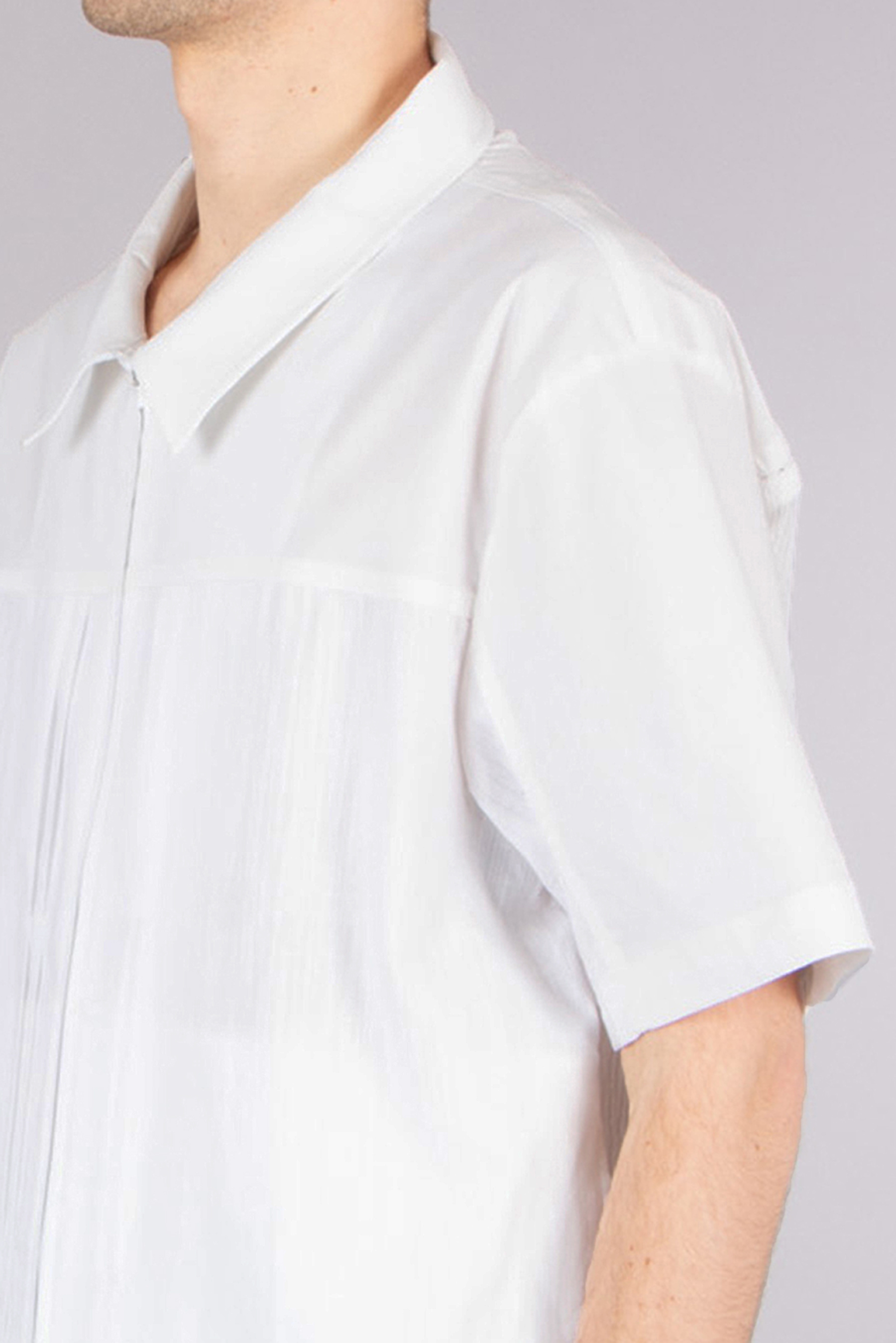 XLIM Relaxed Fit Cotton-Linen Blend Short-Sleeve Shirt XLIM Relaxed Fit Cotton-Linen Blend Short-Sleeve Shirt