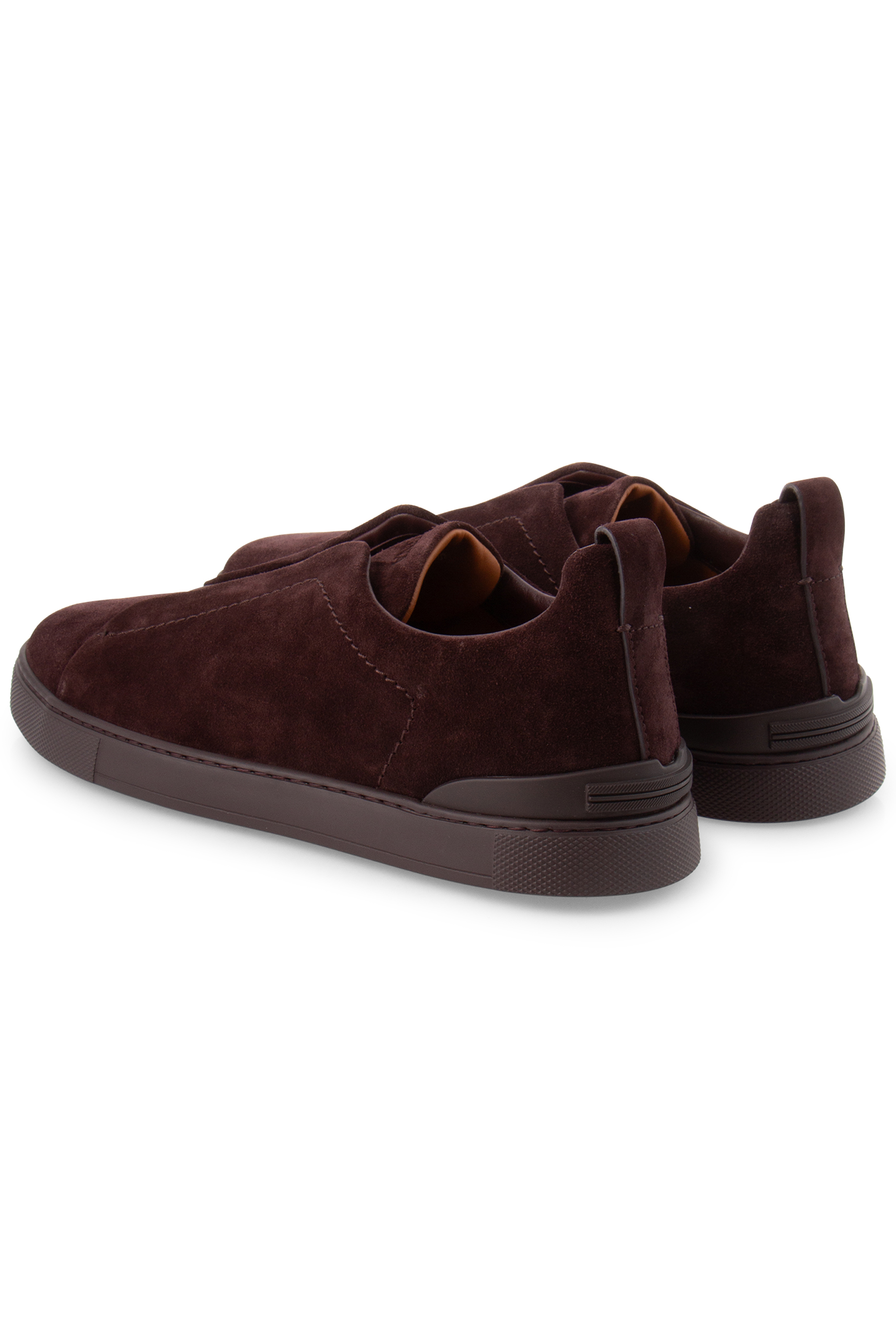 ZEGNA Suede Sneakers Triple Stitch ZEGNA Suede Sneakers Triple Stitch