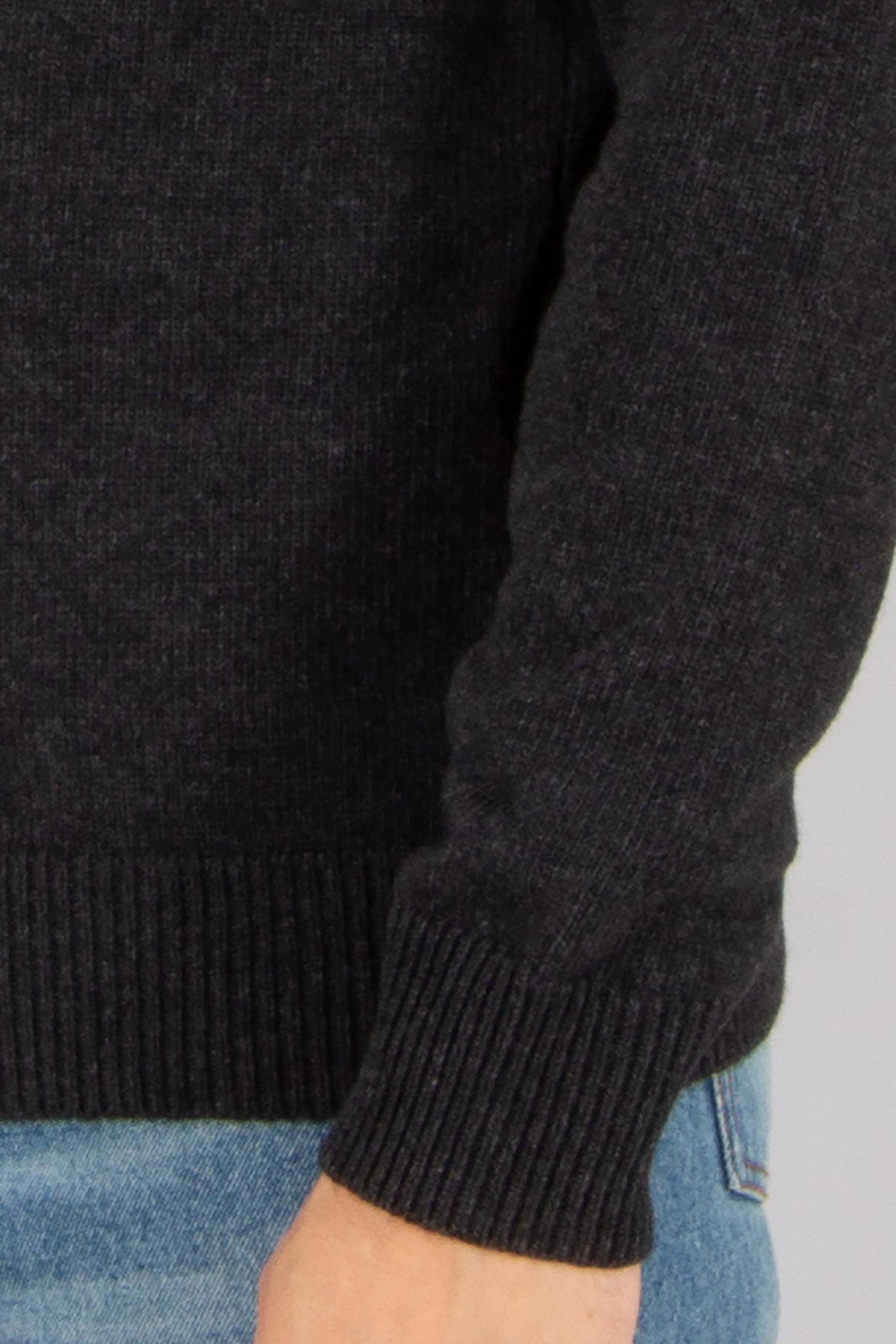 SOTNE ISLAND Regular Fit Lambswool-Nylon Blend Sweater Bekleidung, Strickwaren, Pullover, Langarm, Ärmel