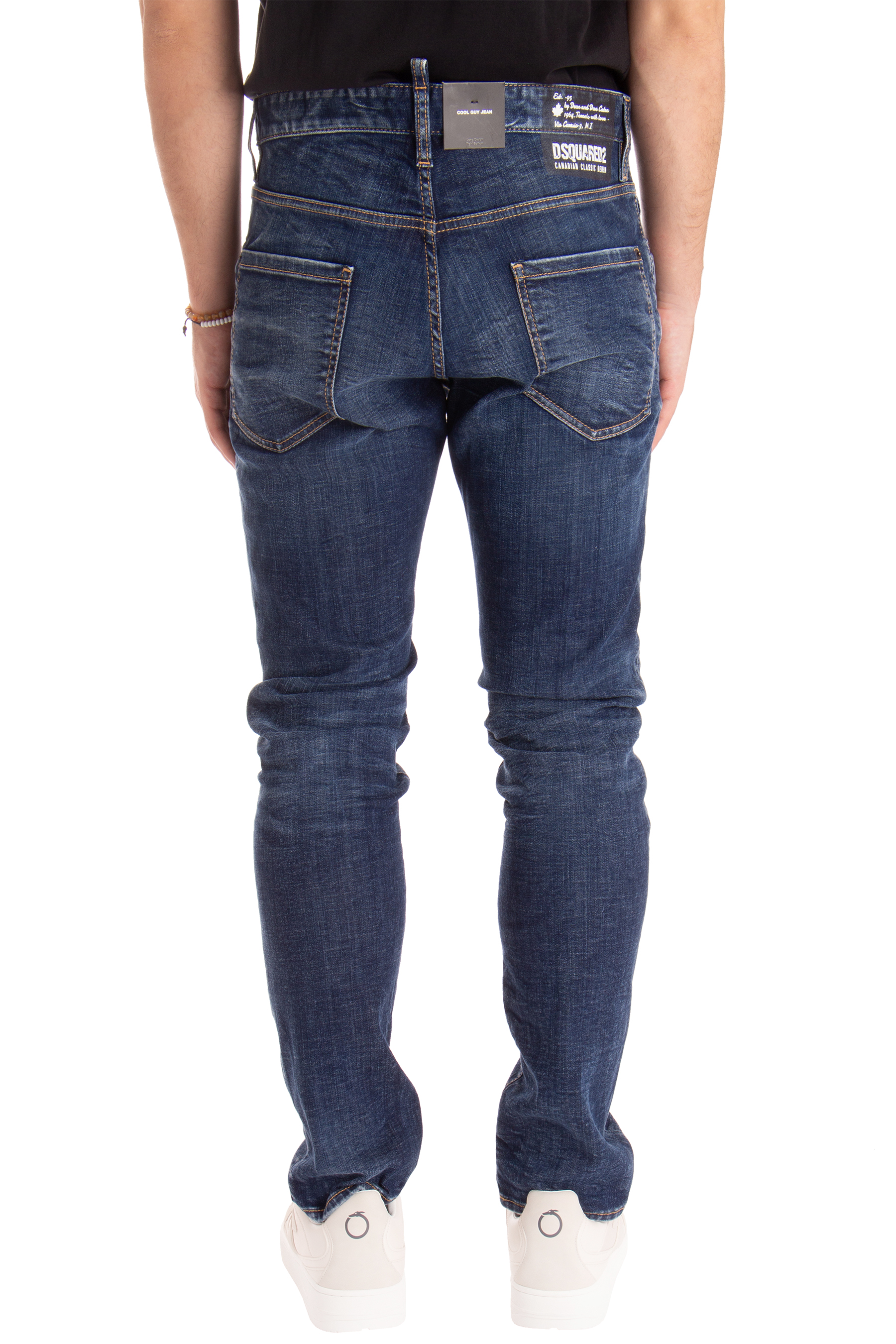 DSQUARED2 Dark Crinkle Cool Guy Jeans DSQUARED2 Dark Crinkle Cool Guy Jeans