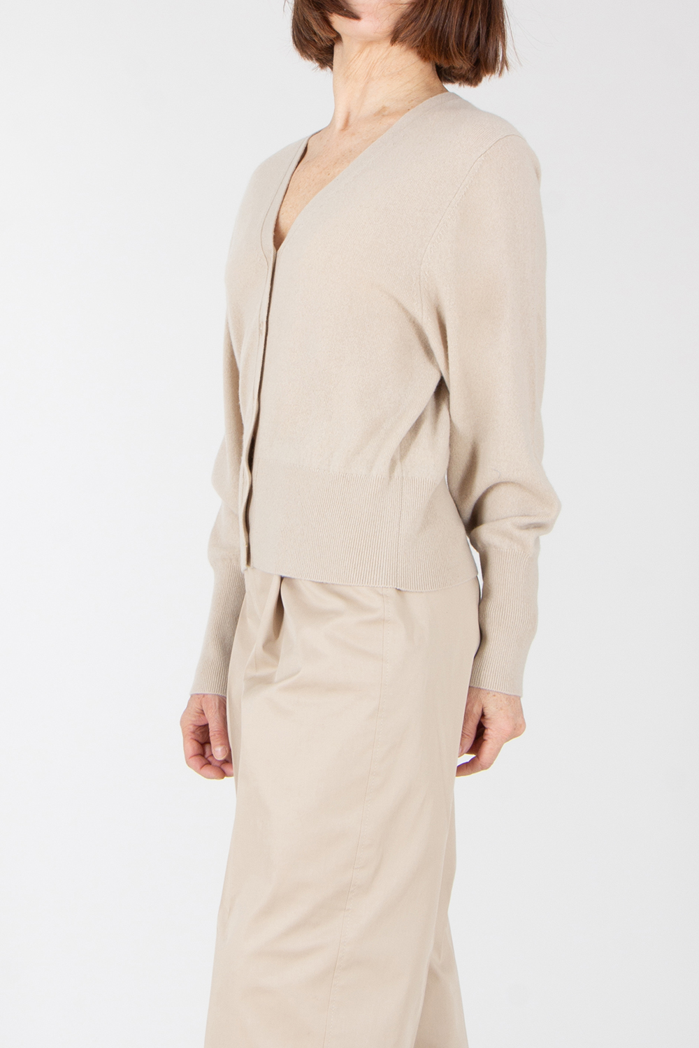 BOSS Relaxed Fit Cashmere Cardigan Fuvrona