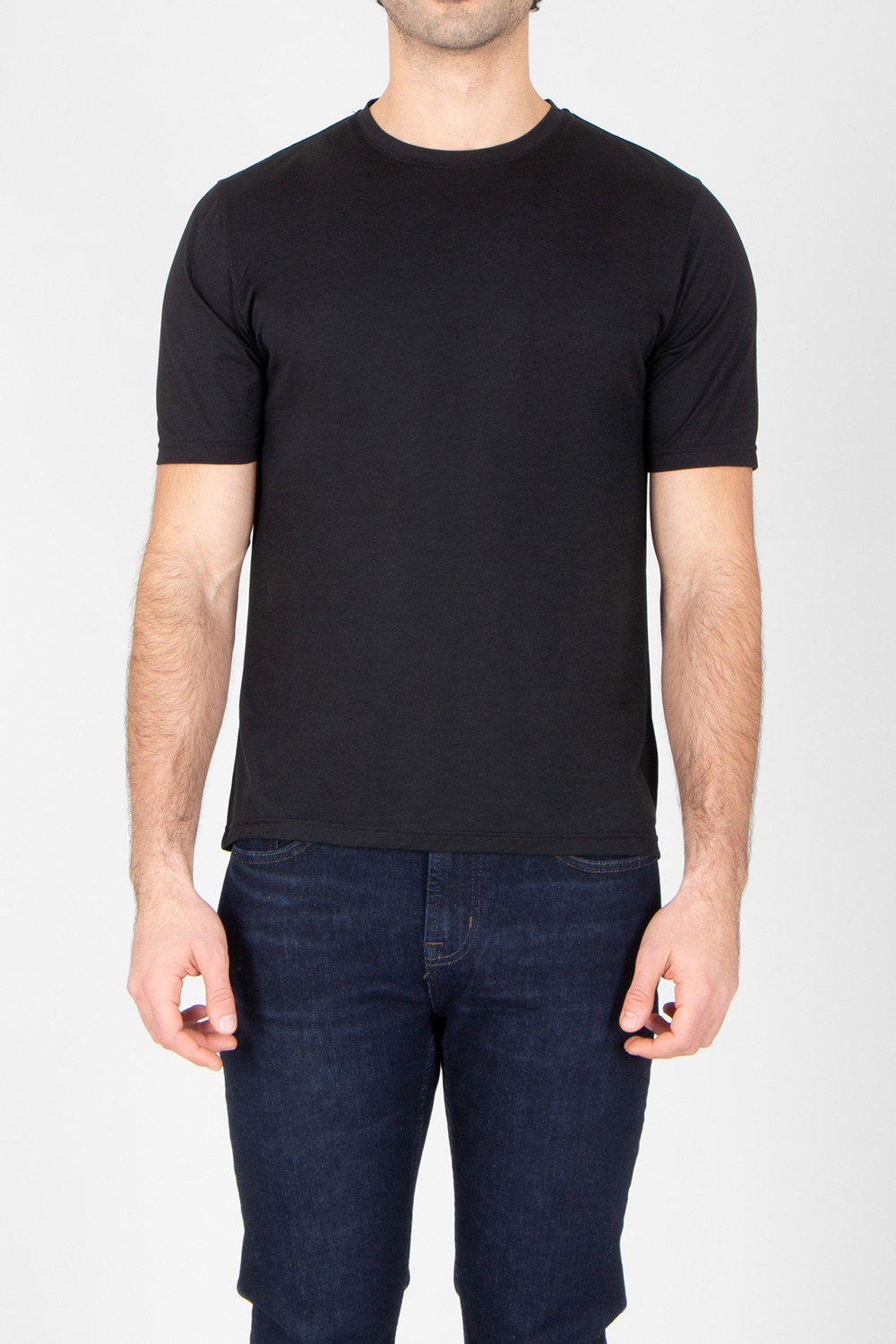 T-shirt, Jeans, Erwachsener, Mann, Person