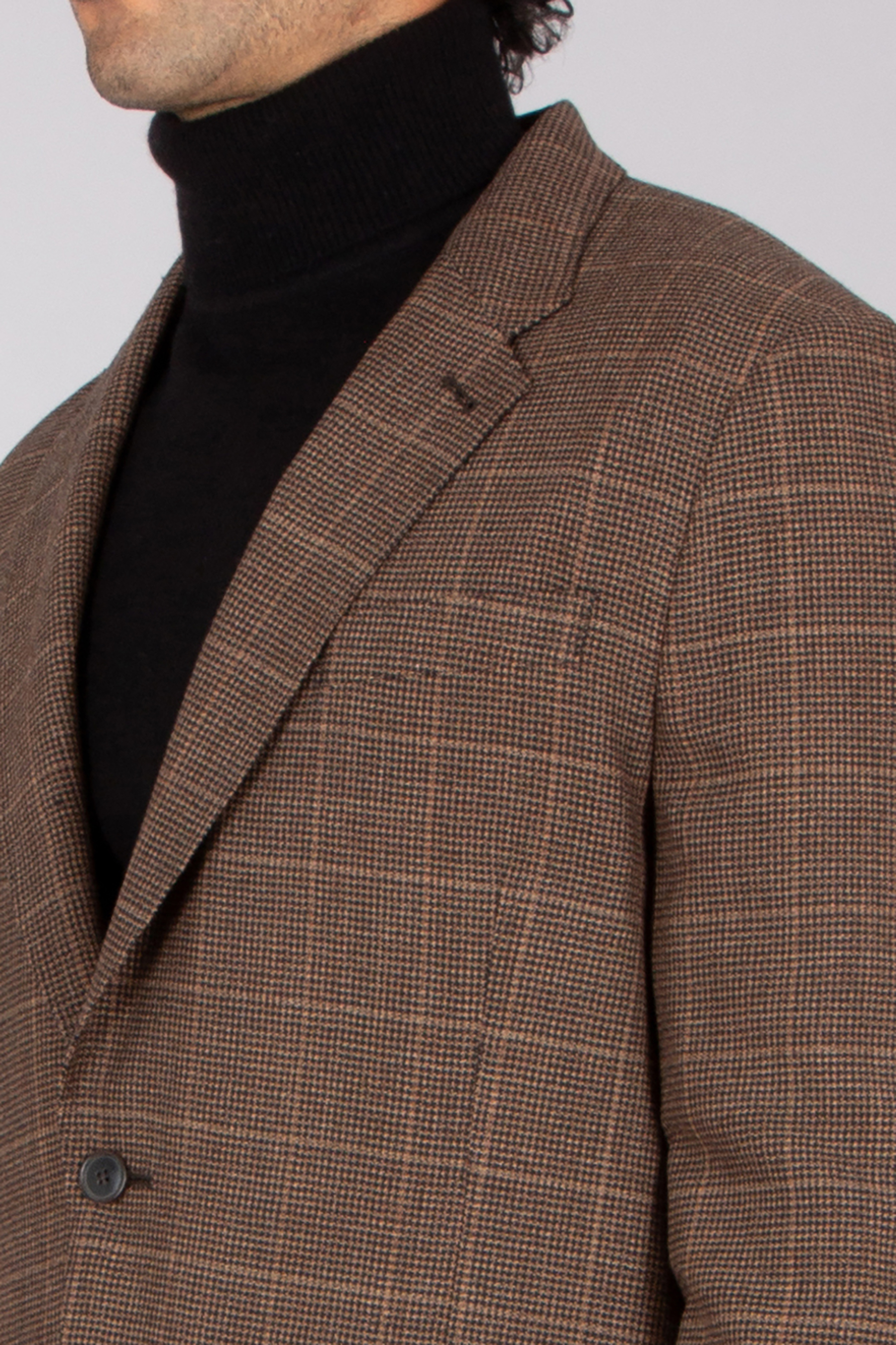 PAUL SMITH Tailored Fit Checked Virgin Wool Stretch Jacket Blazer, Mantel, Jacke, Formelle Kleidung