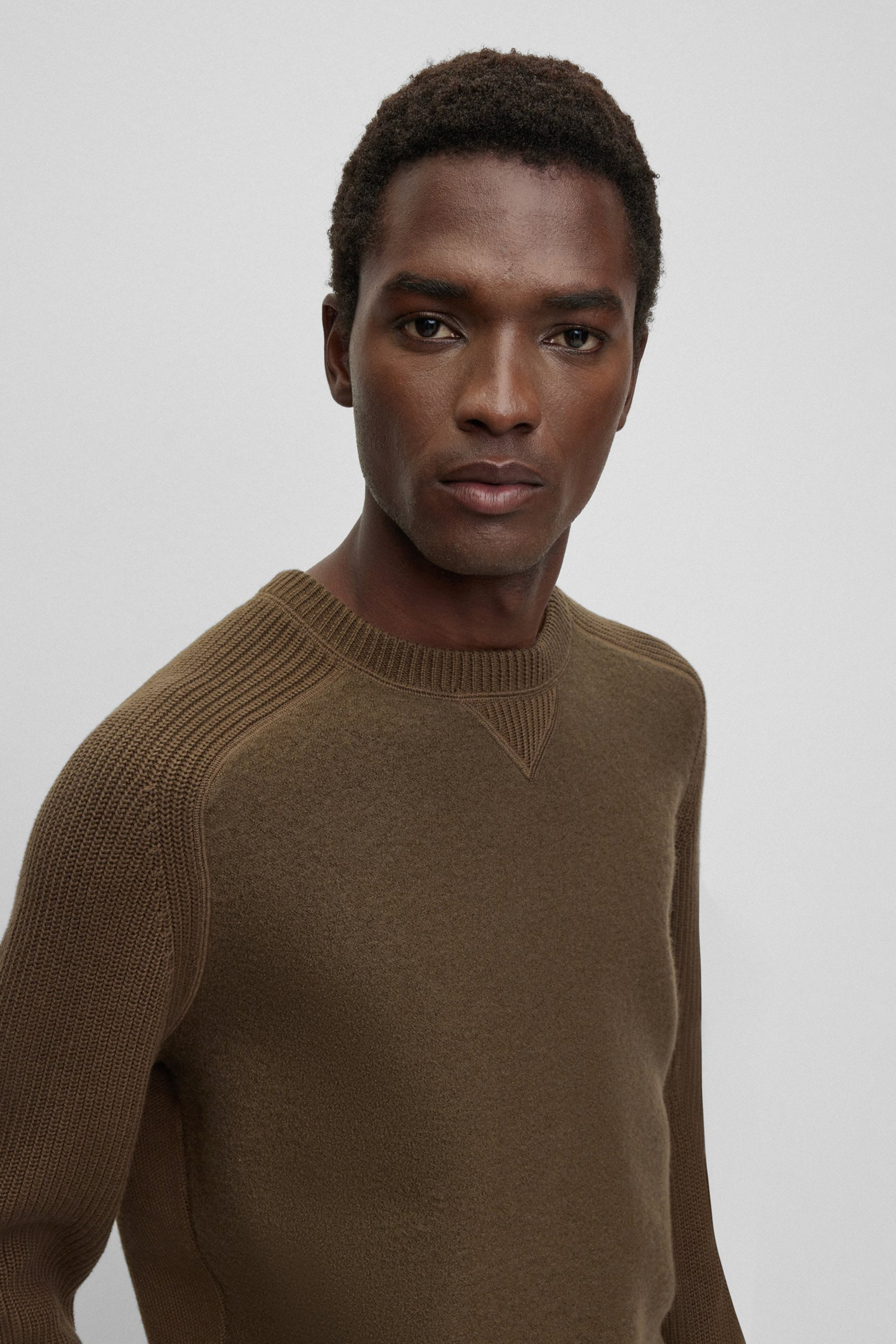 BOSS Cotton & Virgin Wool Sweater Matero