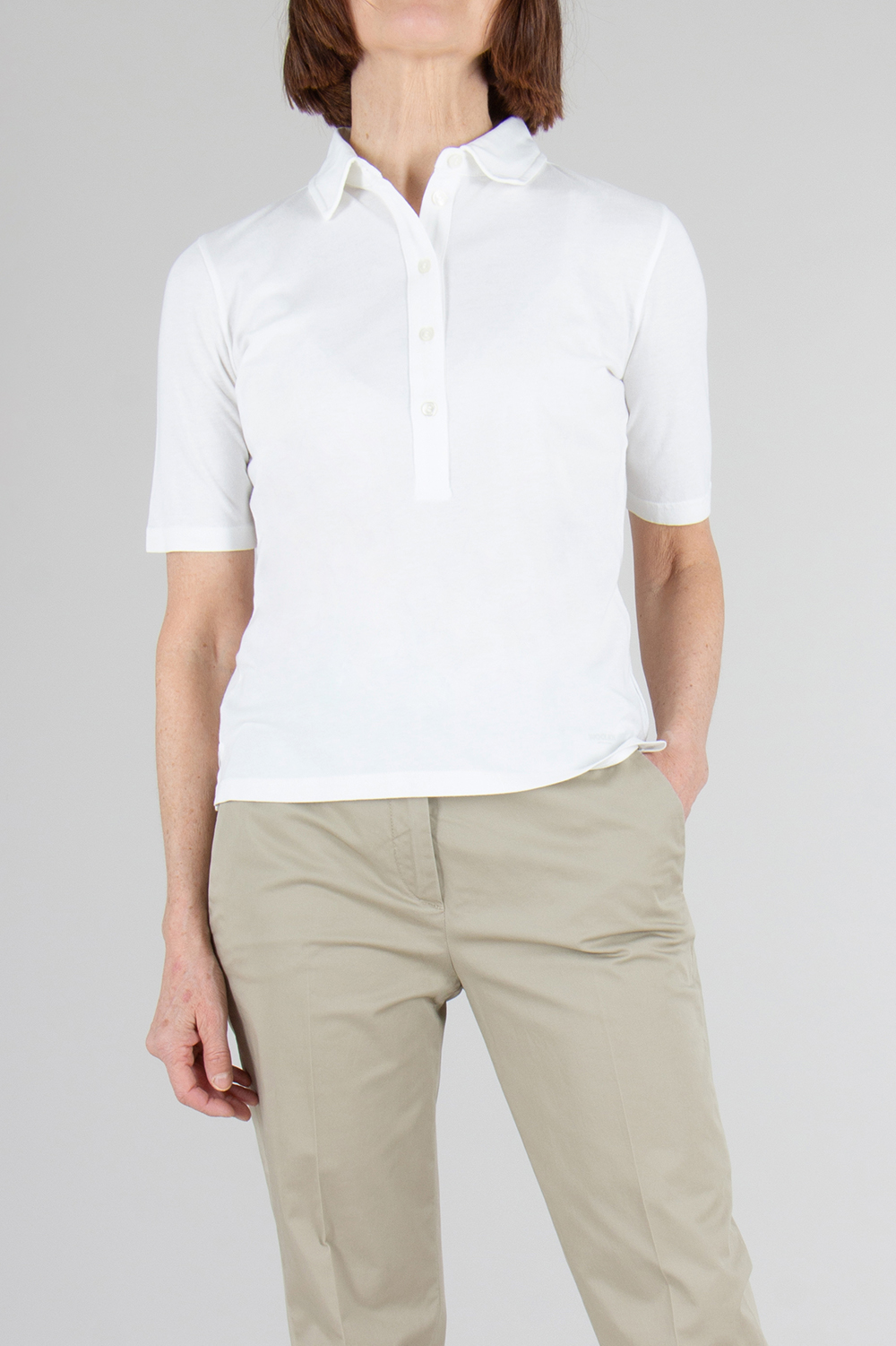 WOOLRICH Cotton Modal Polo Shirt