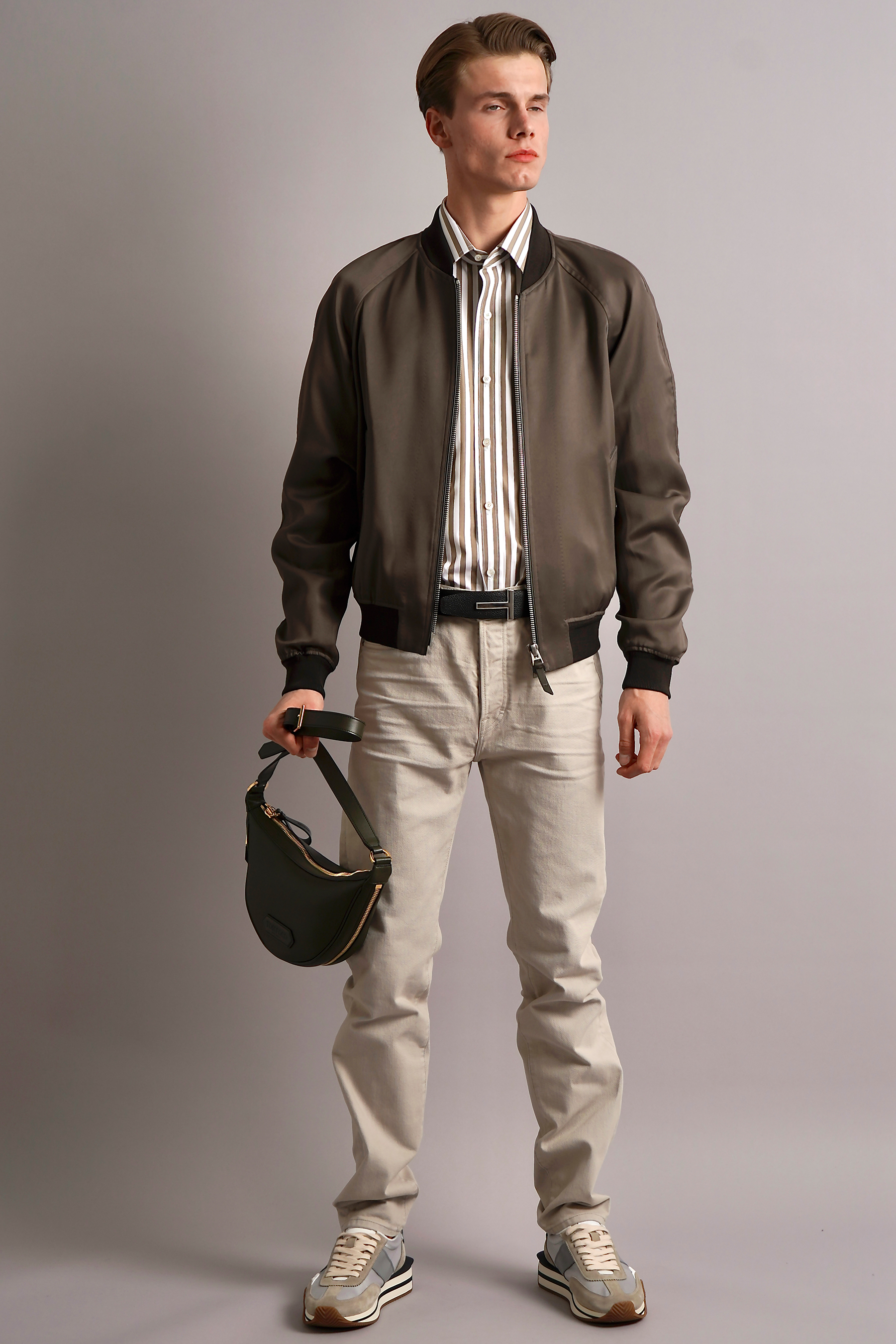 TOM FORD Viscose Bomber Jacket Cady TOM FORD Viscose Bomber Jacket Cady