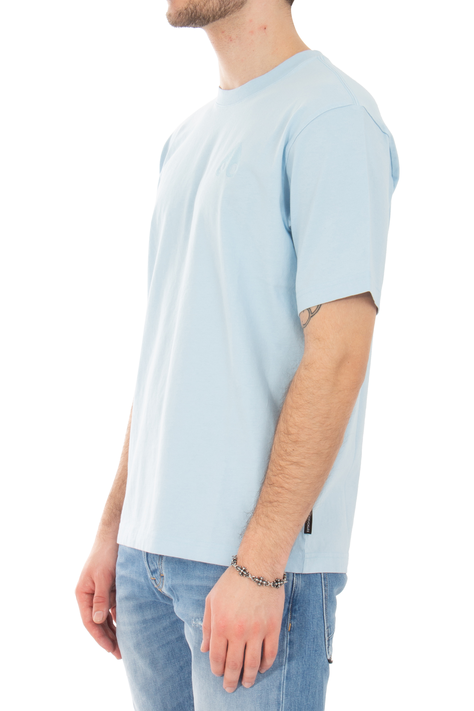 MOOSE KNUCKLES Embroidered Cotton T-Shirt Henri
