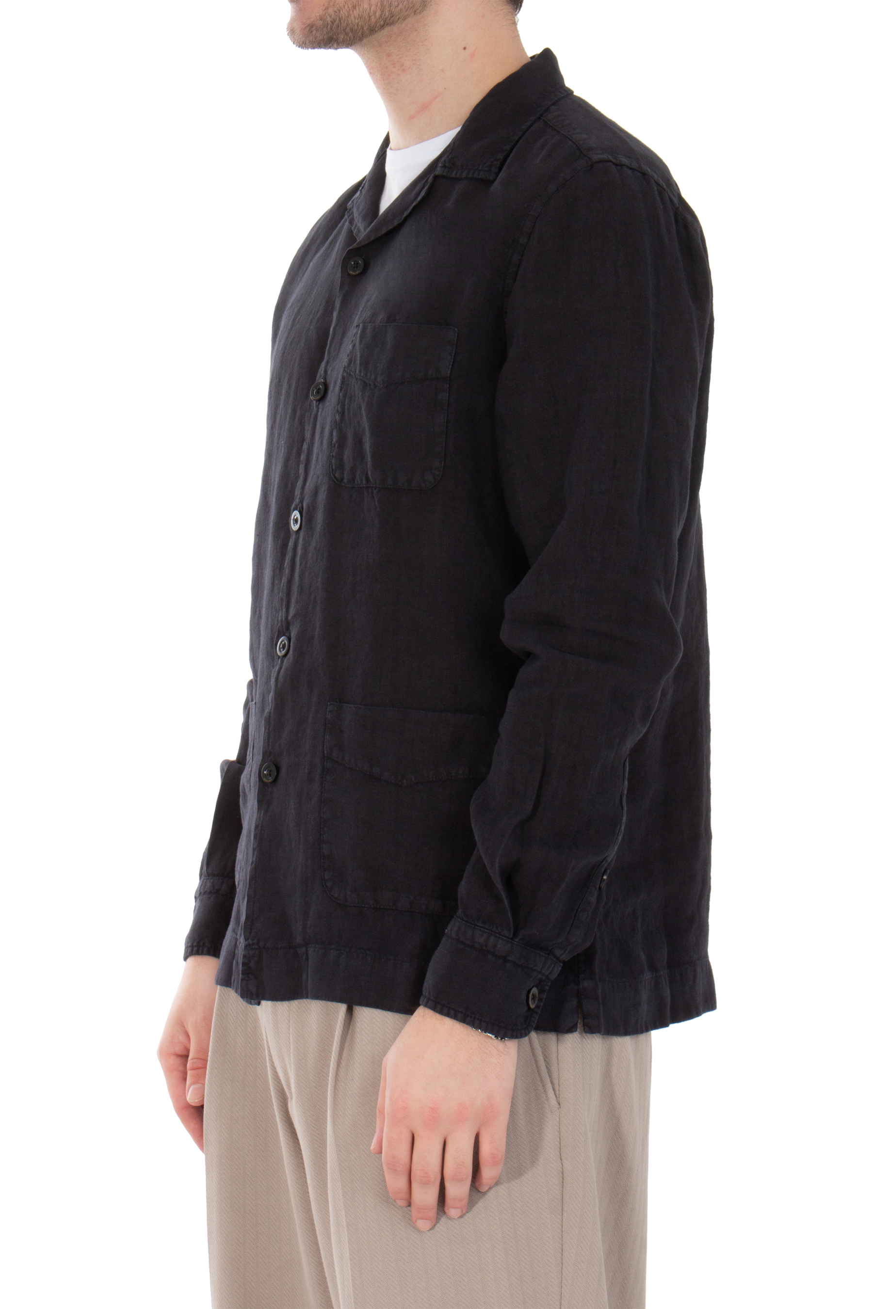 BOGLIOLI Relaxed Fit Linen Shirt BOGLIOLI Relaxed Fit Linen Shirt