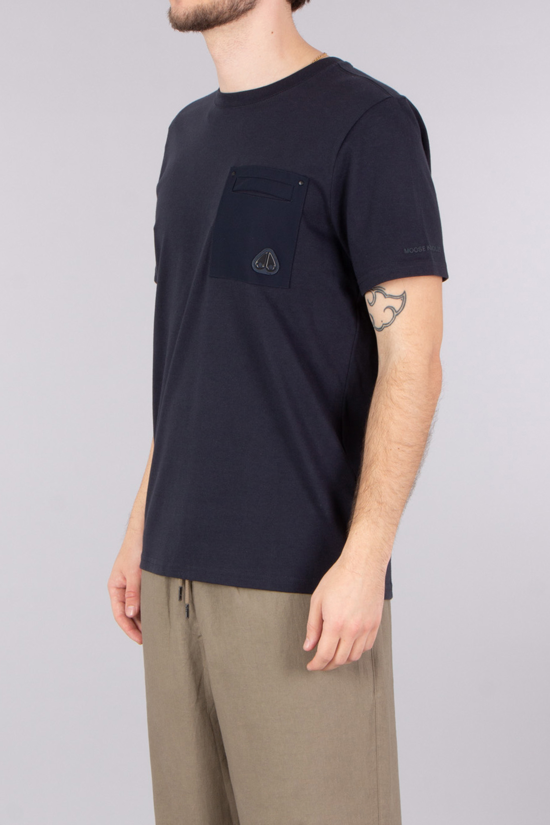 MOOSE KNUCKLES Slim Fit Pima Cotton Jersey T-Shirt Dalon
