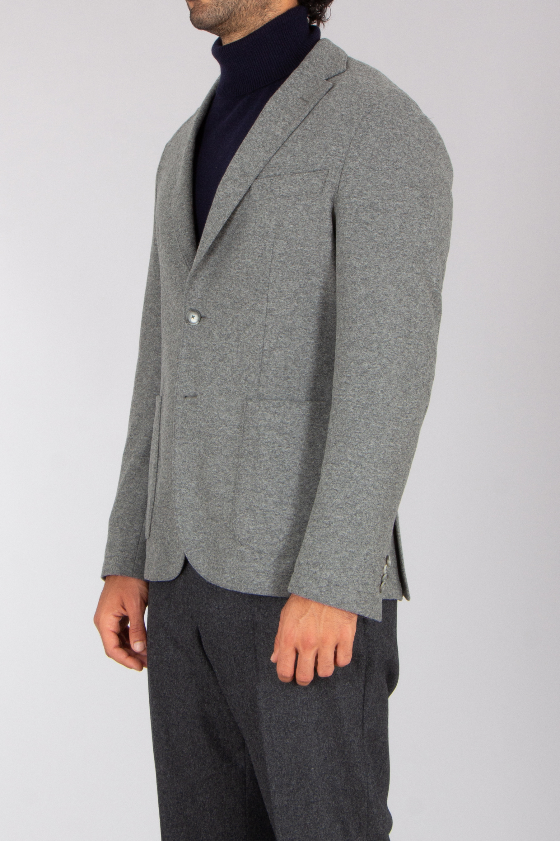 BOSS Slim Fit Wool Blend Stretch Tech Flannel Jacket P-Hanry Blazer, Kleidung, Mantel, Jacke