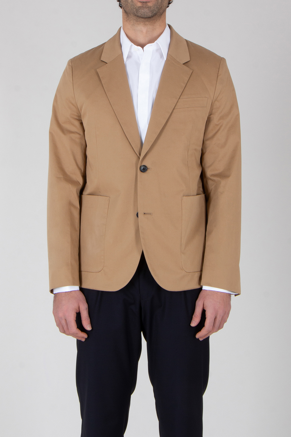 PAUL SMITH Regular Fit Cotton Stretch Jacket