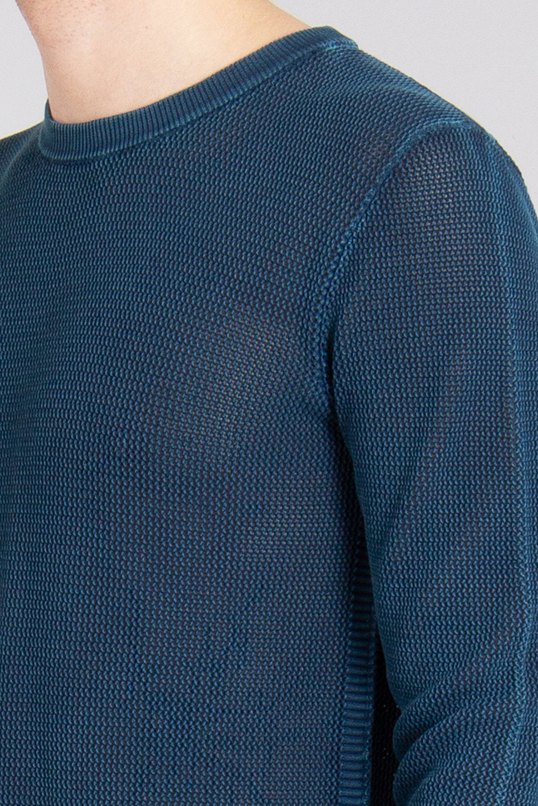 ROBERTO COLLINA Structured Cotton Knit Sweater ROBERTO COLLINA Structured Cotton Knit Sweater