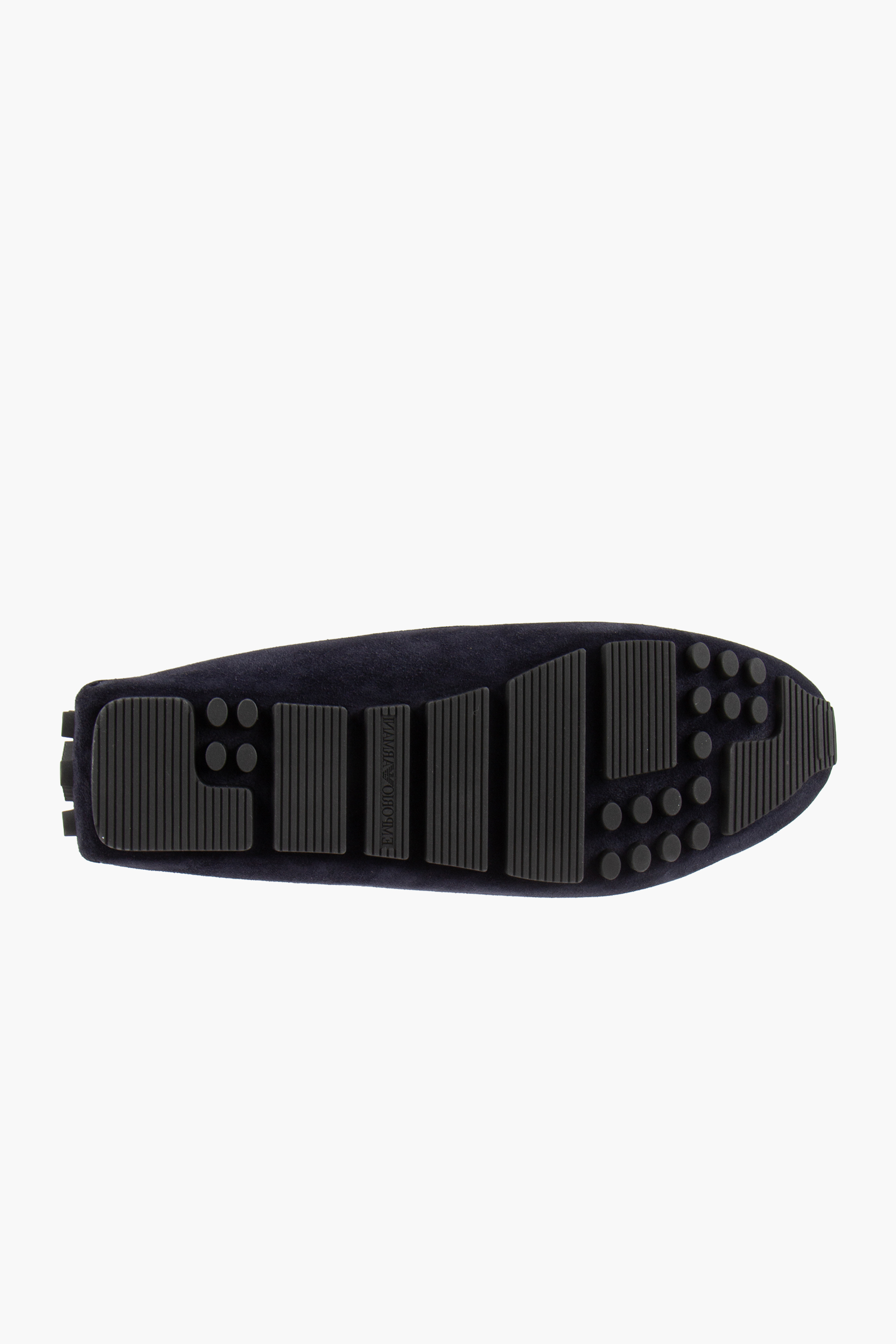 EMPORIO ARMANI Suede Driver Loafers