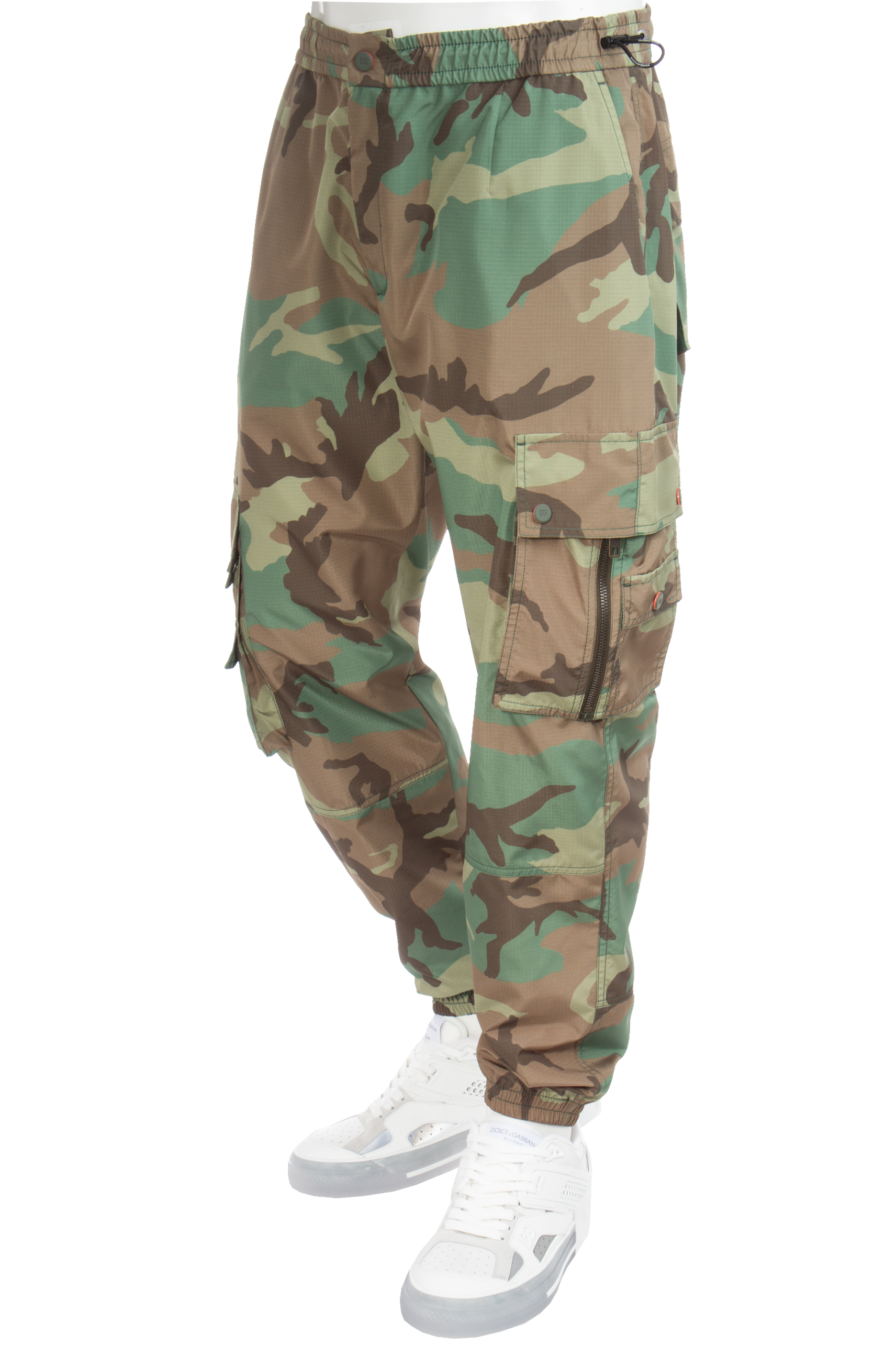 DOLCE & GABBANA Camouflage Cargo Pants DOLCE & GABBANA Camouflage Cargo Pants