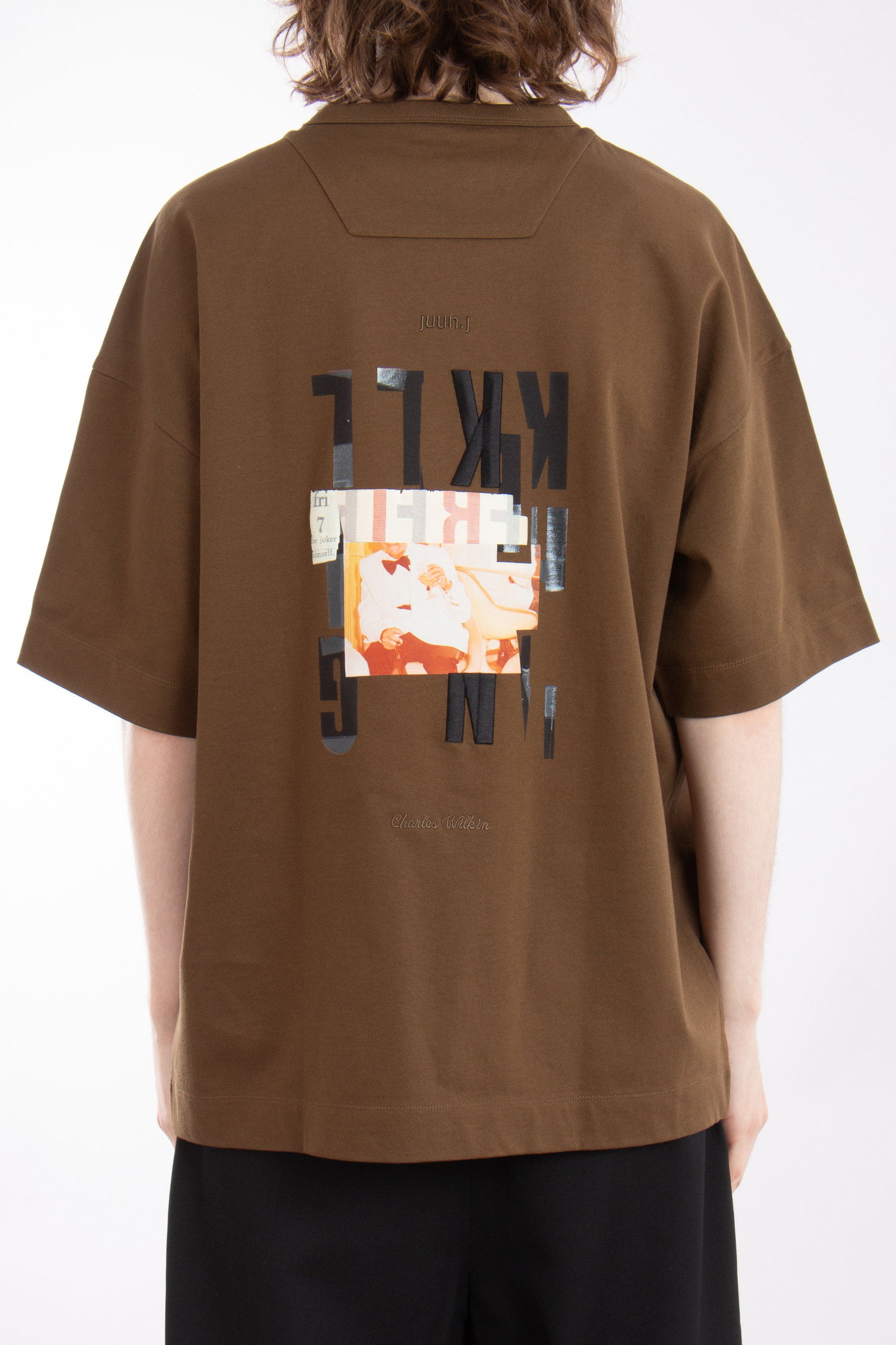 JUUN.J Charles Wilkin Print Cotton Jersey T-Shirt JUUN.J Charles Wilkin Print Cotton Jersey T-Shirt