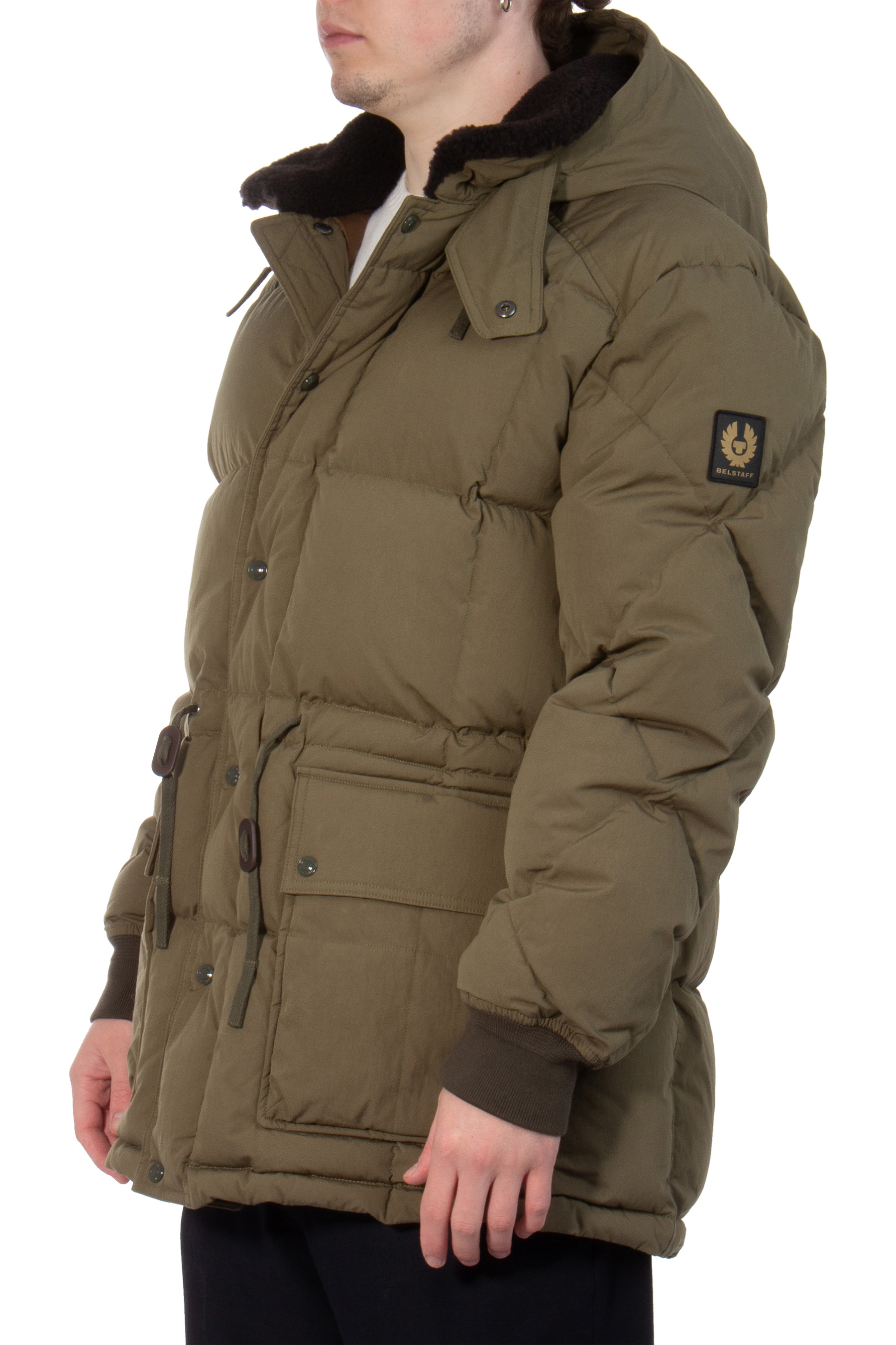 BELSTAFF Quilted Down Parka Hawthorn BELSTAFF Quilted Down Parka Hawthorn