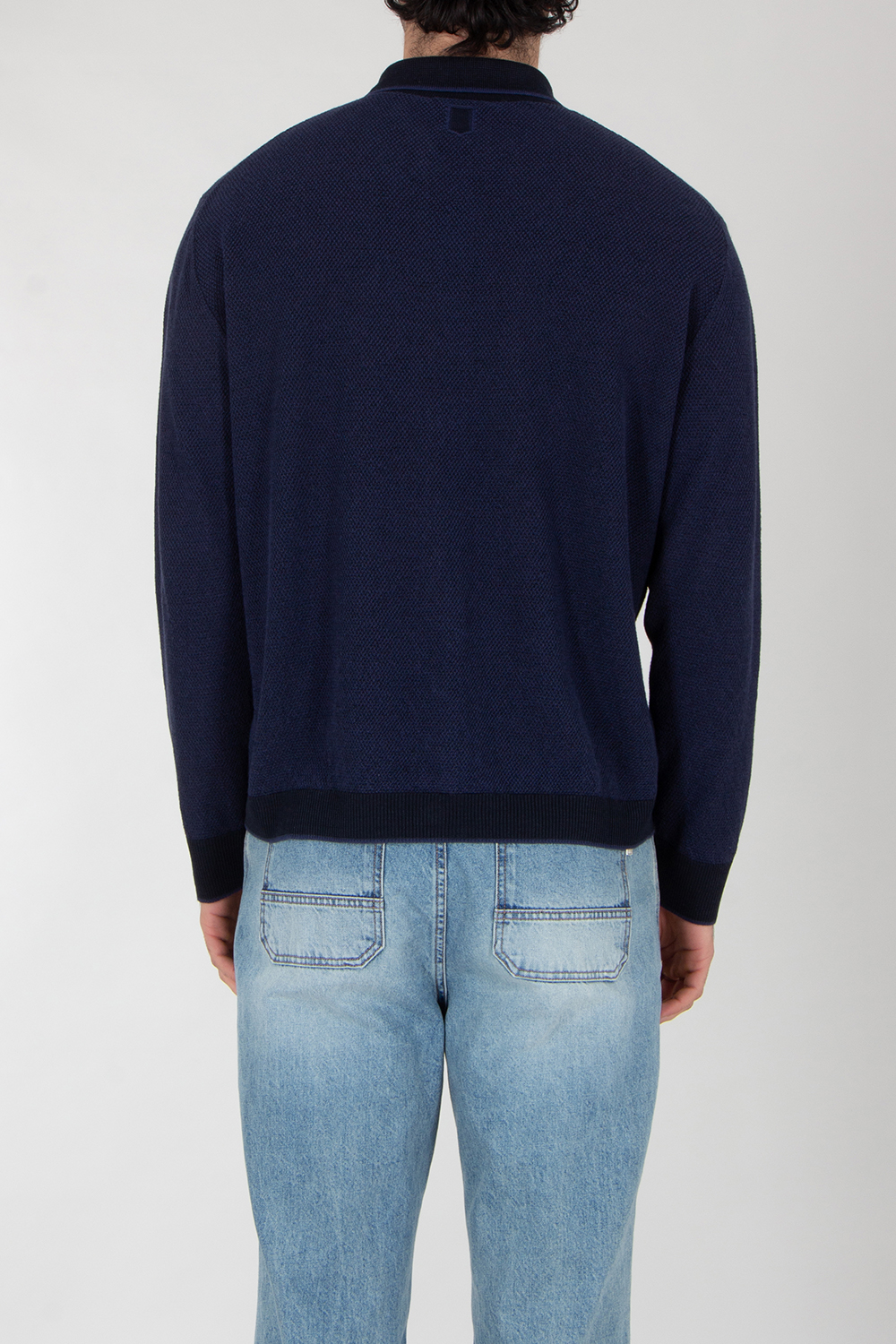 CANALI Linen-Silk-Blend Knit Cardigan