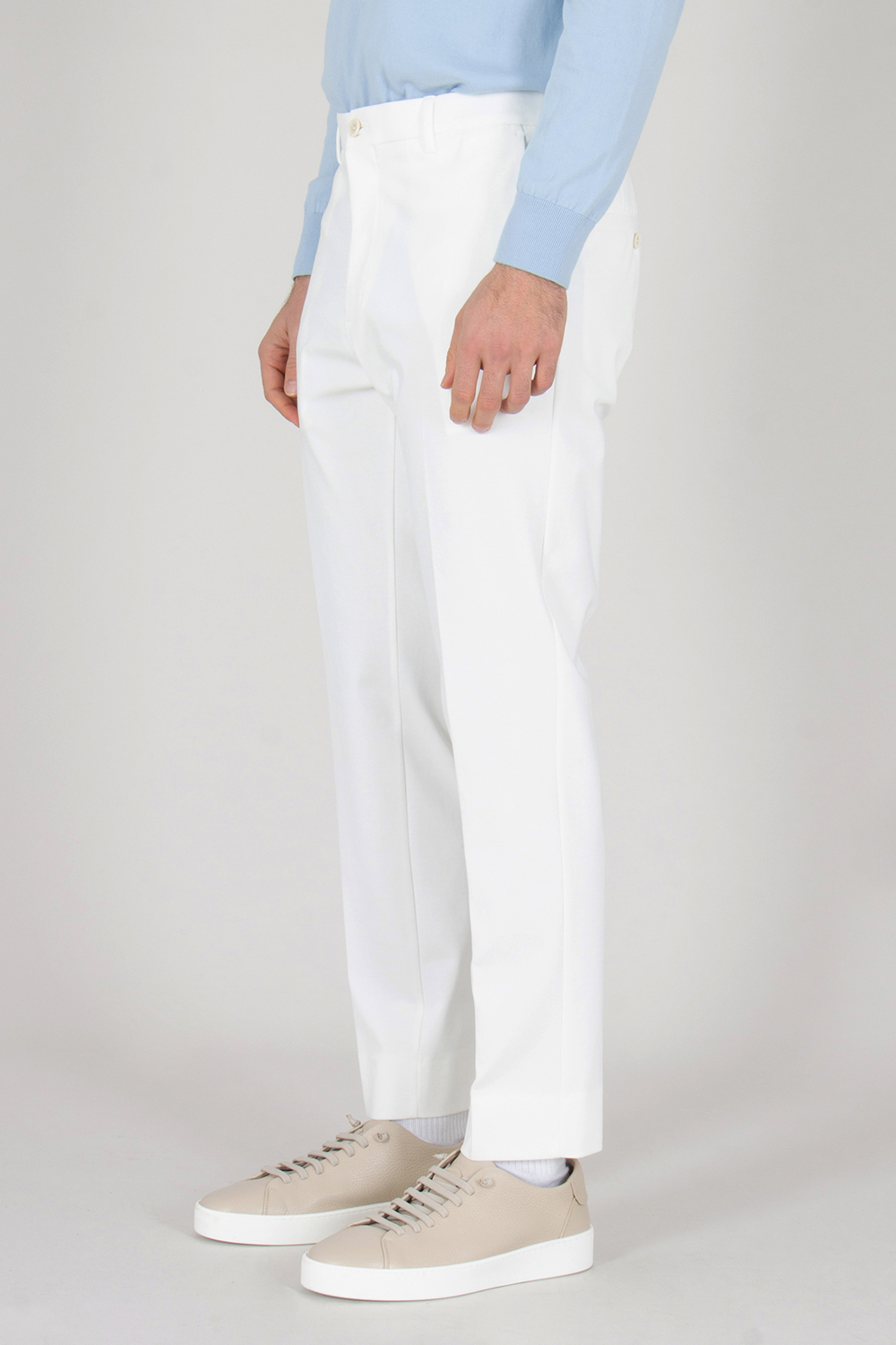GTA Slim Fit Cotton Blend Strech Jersey Pants Davide