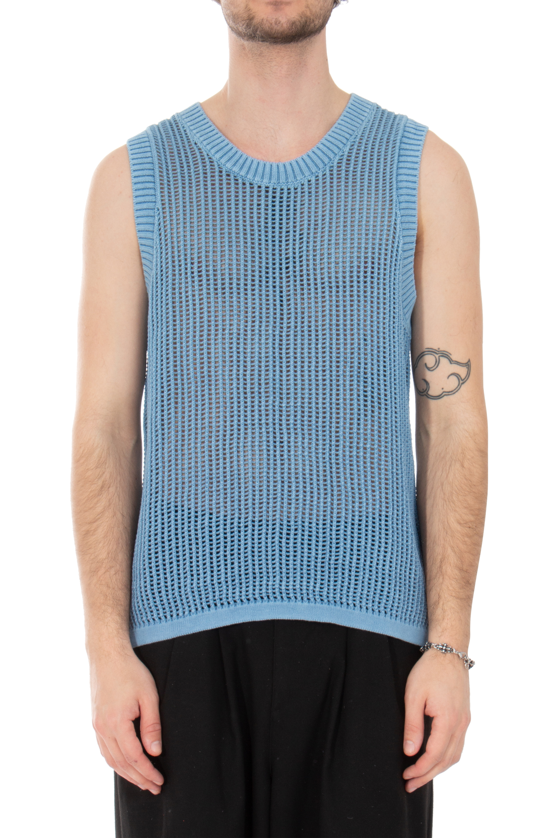 REPRESENT Cotton Washed Knit Vest