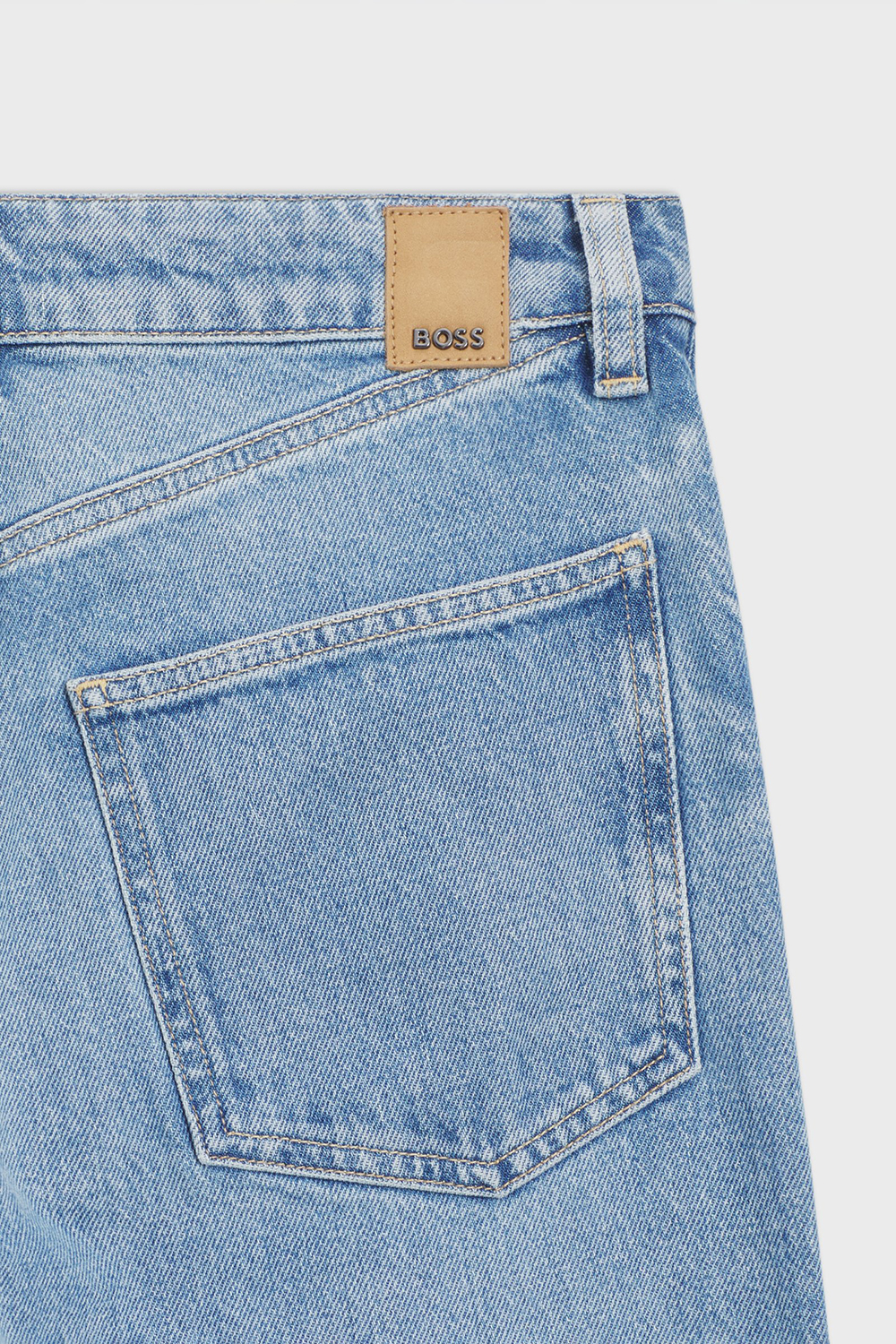 BOSS Slim Straight Fit Cotton Stretch Denim Jeans Parkway