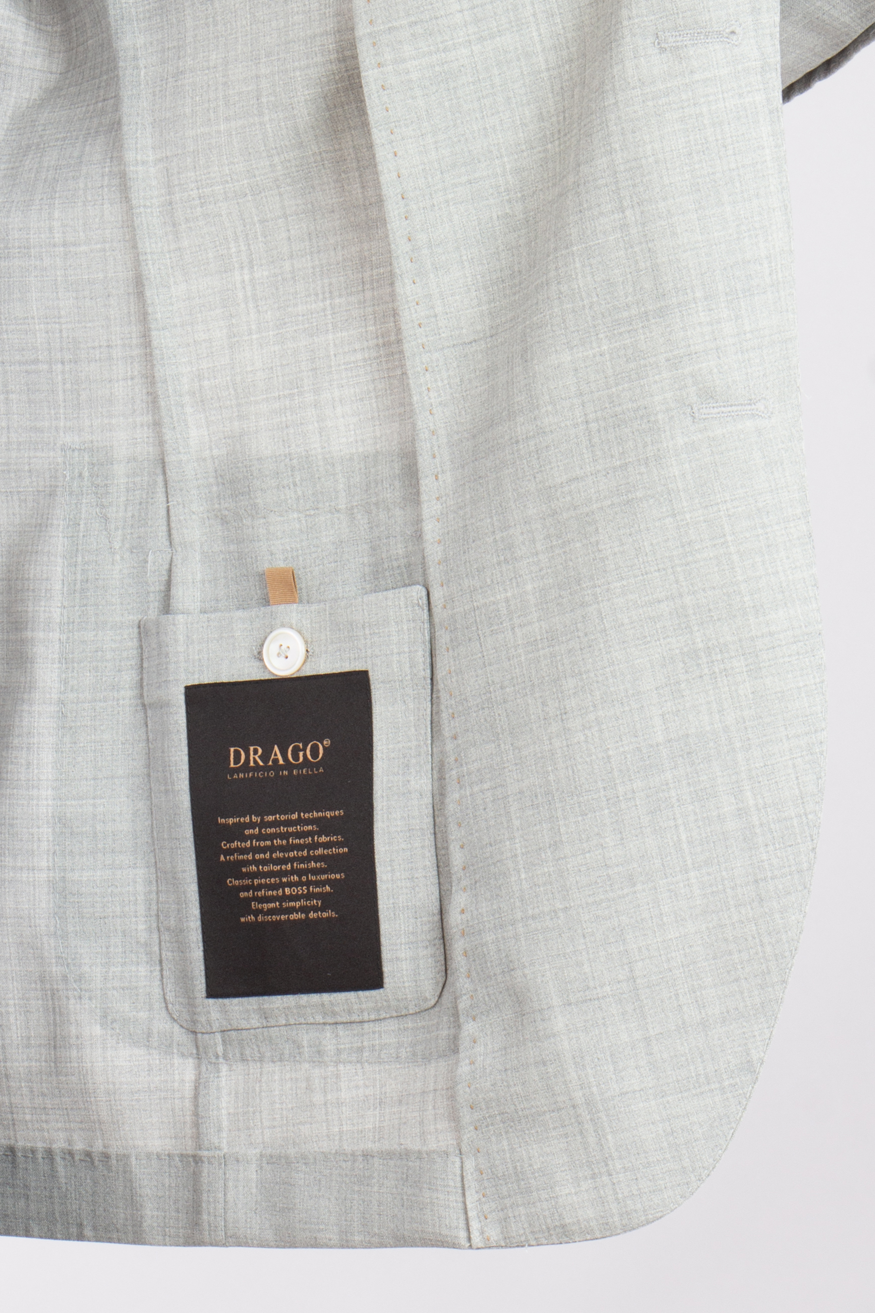 BOSS Slim Fit Virgin Wool-Silk Suit L-Heston BOSS Slim Fit Virgin Wool-Silk Suit L-Heston