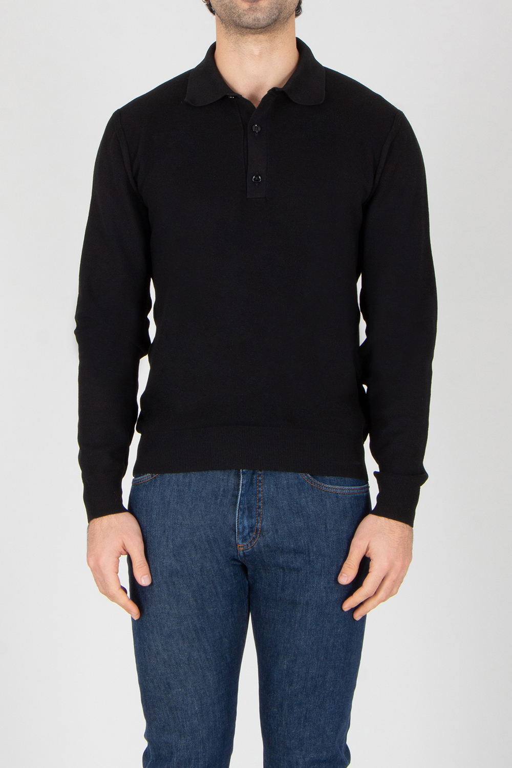 Langarm, Jeans, Hosen, Pullover, Person