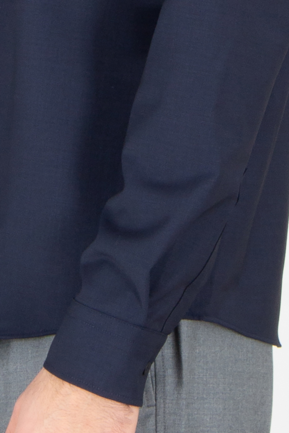 BOSS Regular Fit Performance Stretch Virgin Wool Blend Shirt P-Liam