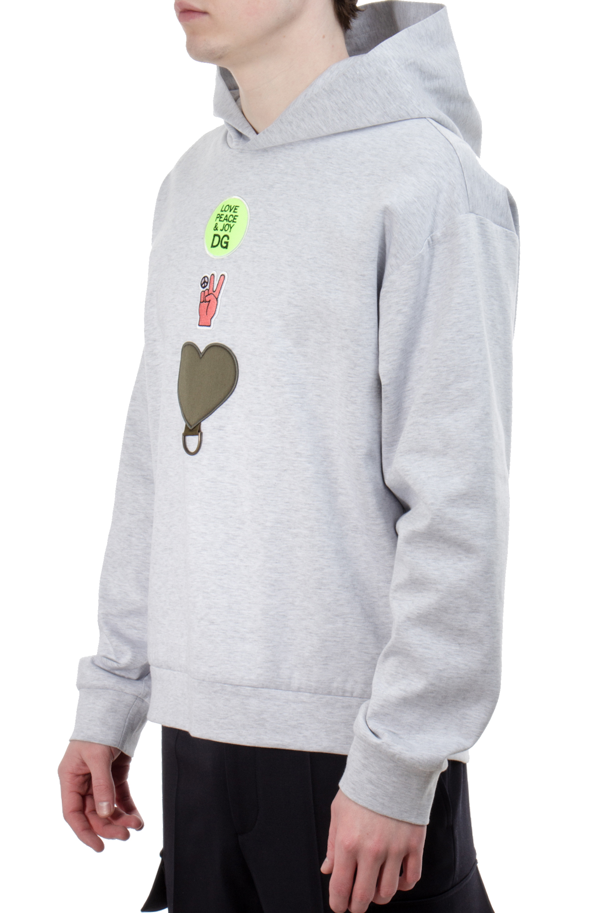 DOLCE & GABBANA Patch Hoodie