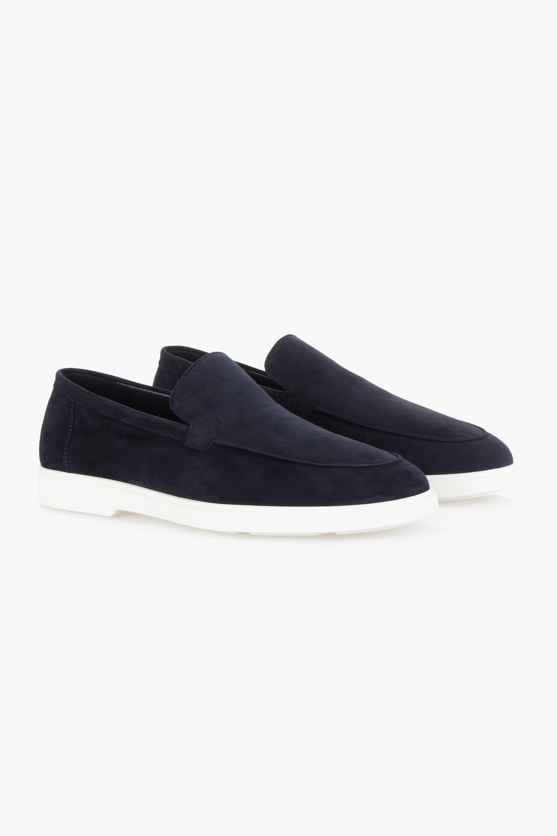 FABIANO Suede Leather loafers Glo Space