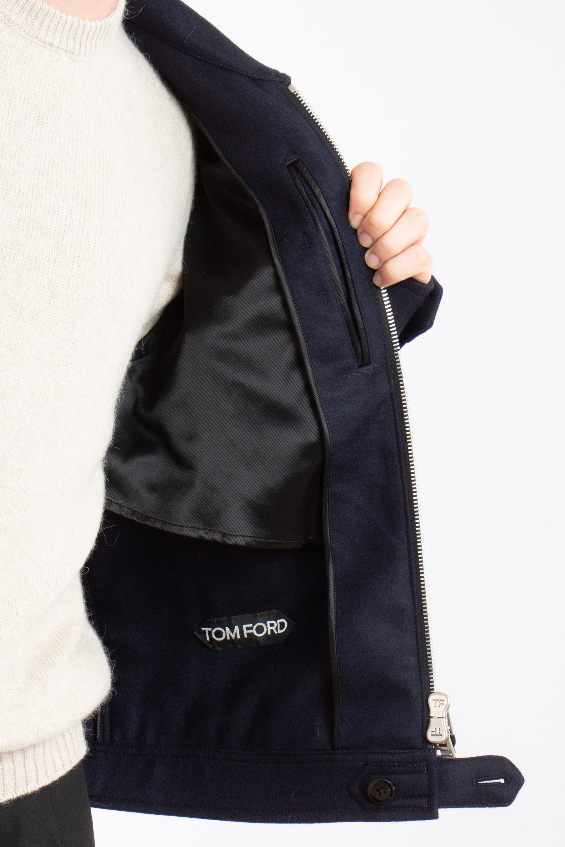 TOM FORD Lined Wool Jacket TOM FORD Lined Wool Jacket