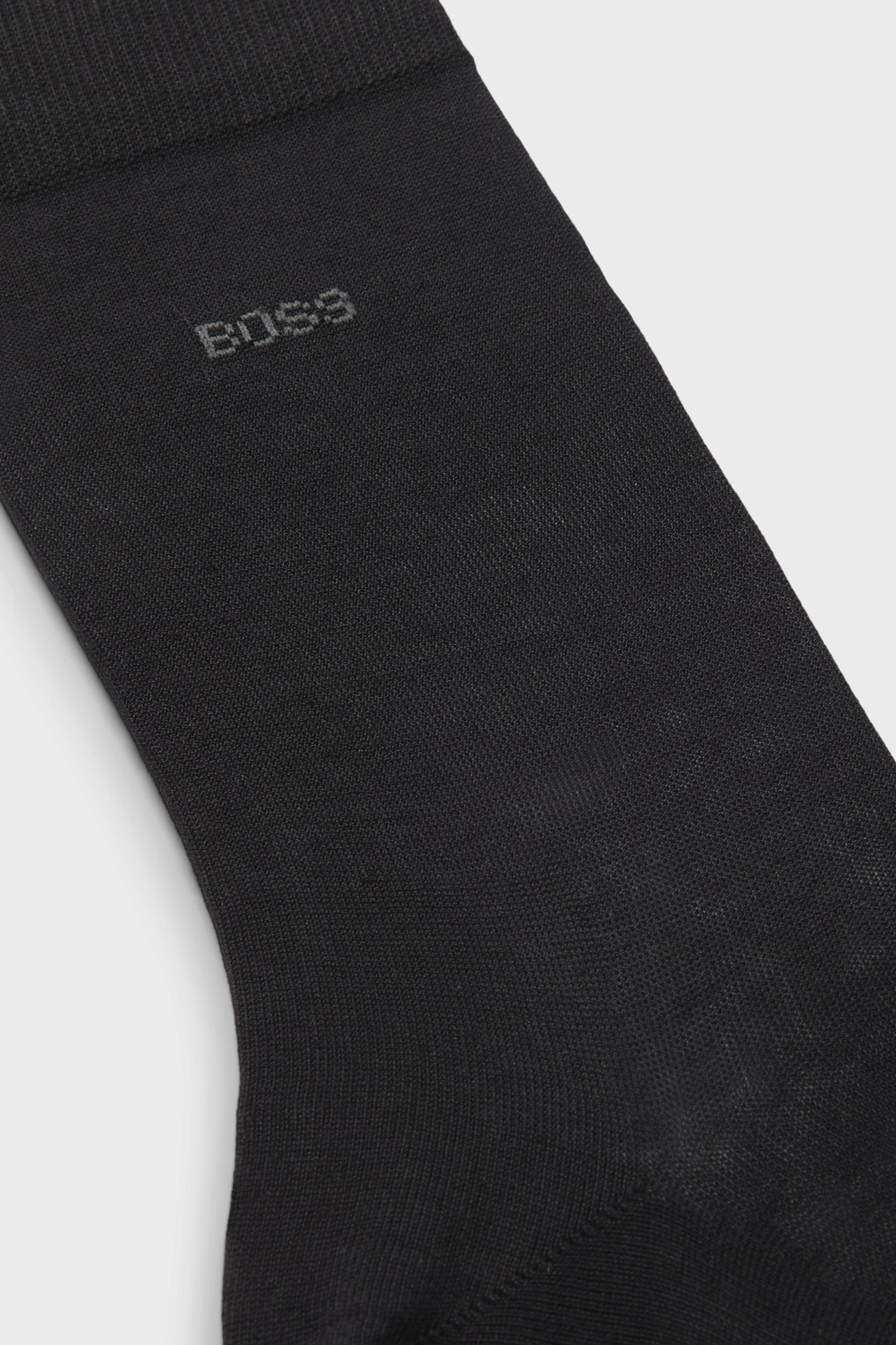 BOSS Regular-Length Mercerised Egyptian Cotton Socks George
