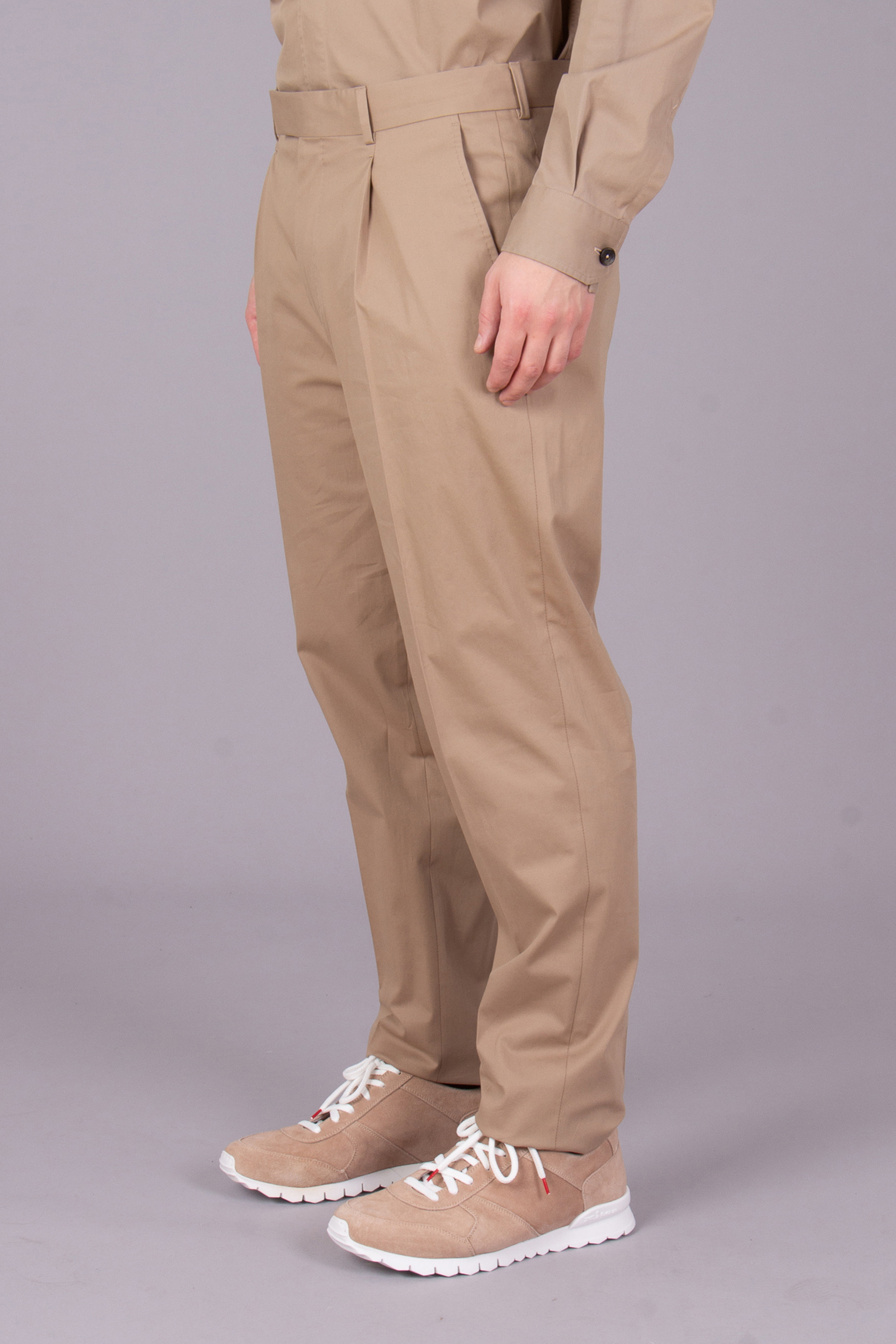 ZEGNA Pleated Fit Premium Cotton Stretch Pants ZEGNA Pleated Fit Premium Cotton Stretch Pants
