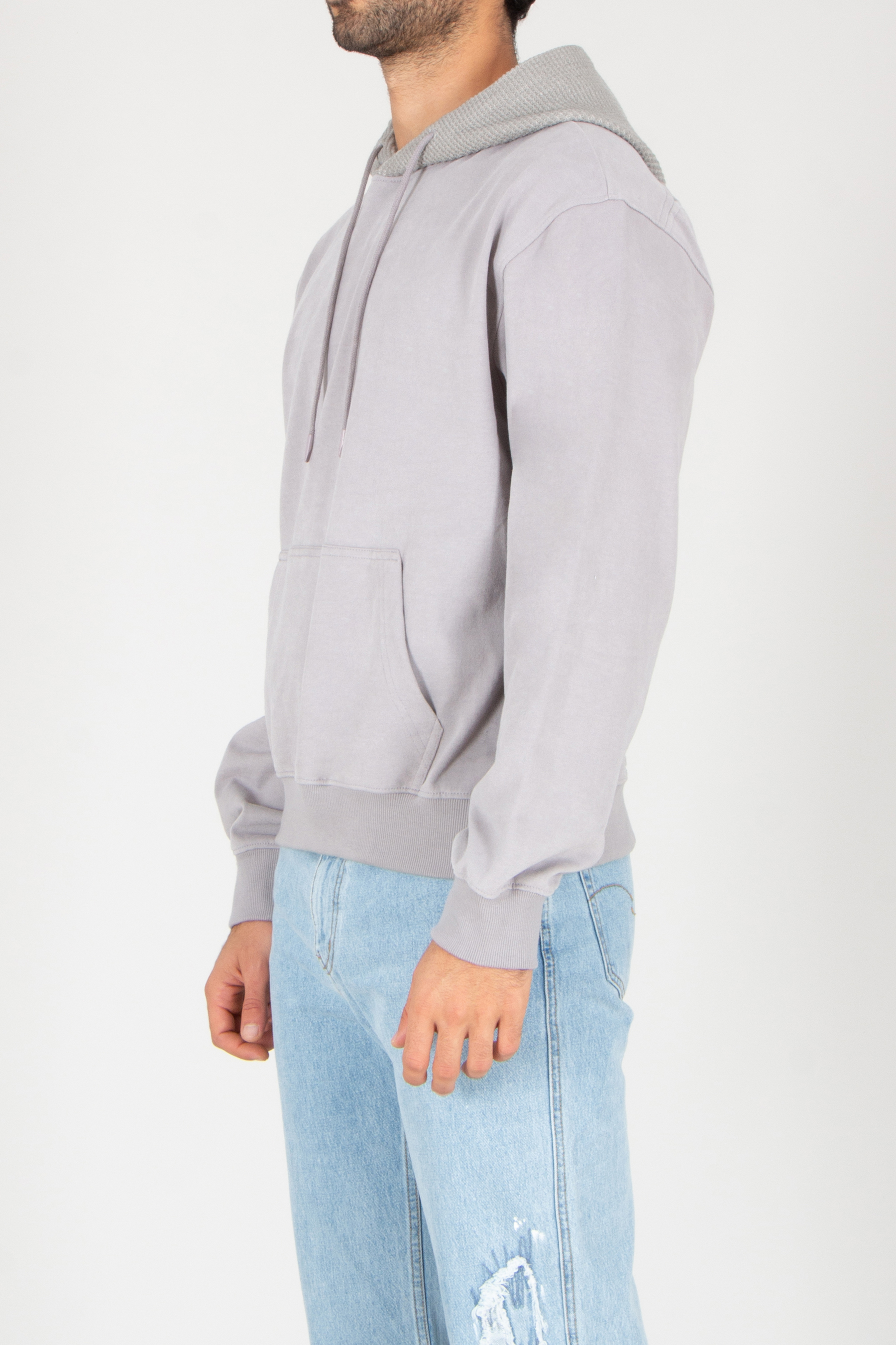 Strickwaren, Pullover, Sweatshirt, Langarm, Kapuzenpulli