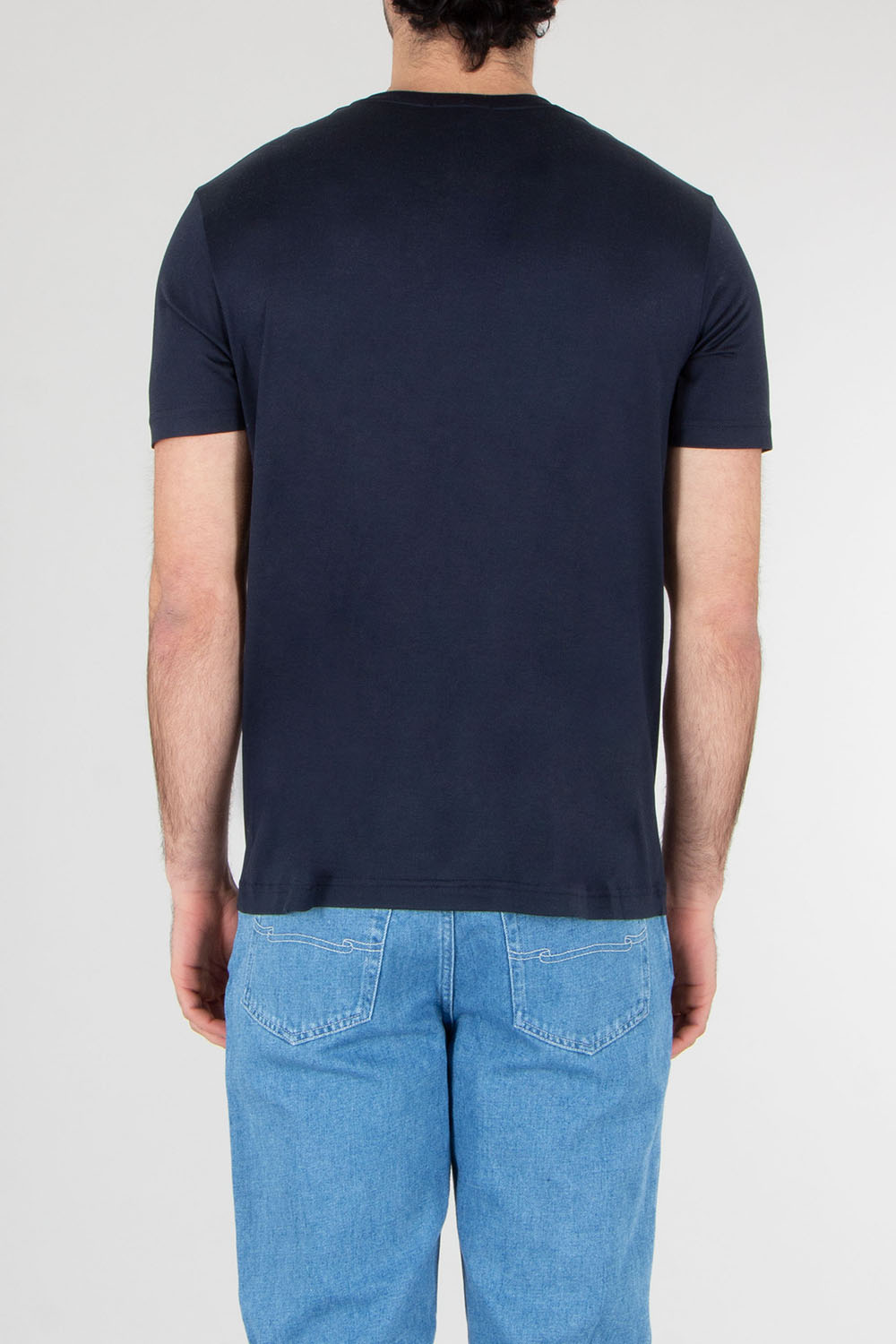 STEFAN BRANDT Regular Fit Silk Jersey T-Shirt Enno