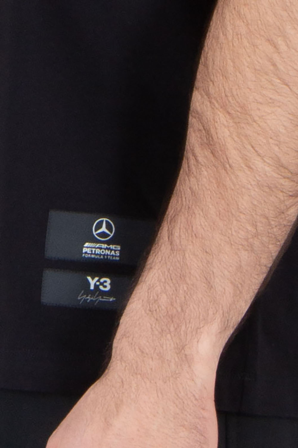 Y-3 x MERCEDES AMG PETRONAS Regular Fit Graphic Print Cotton T-Shirt