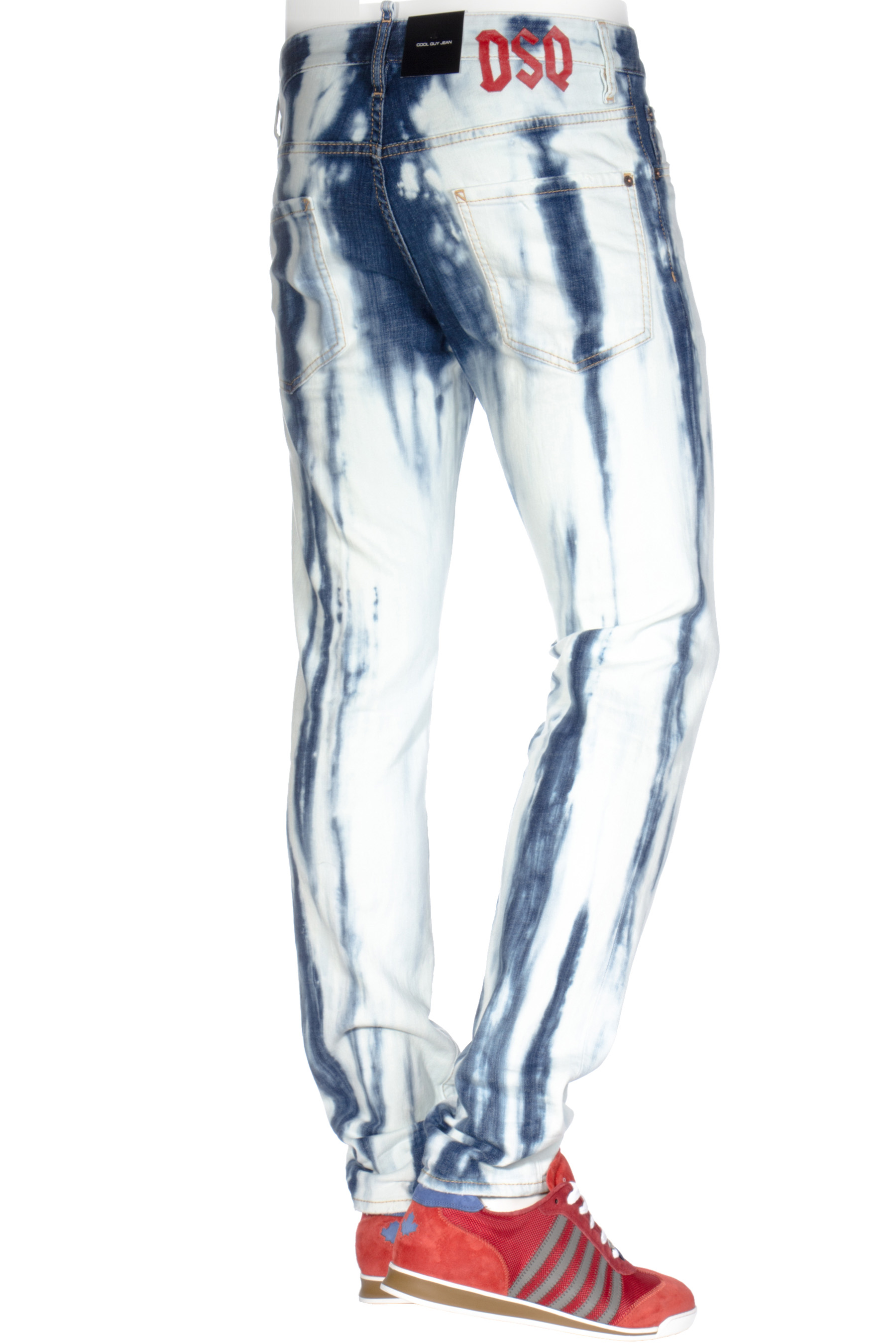 DSQUARED2 Jeans Cool Guy Strips Wash DSQUARED2 Jeans Cool Guy Strips Wash