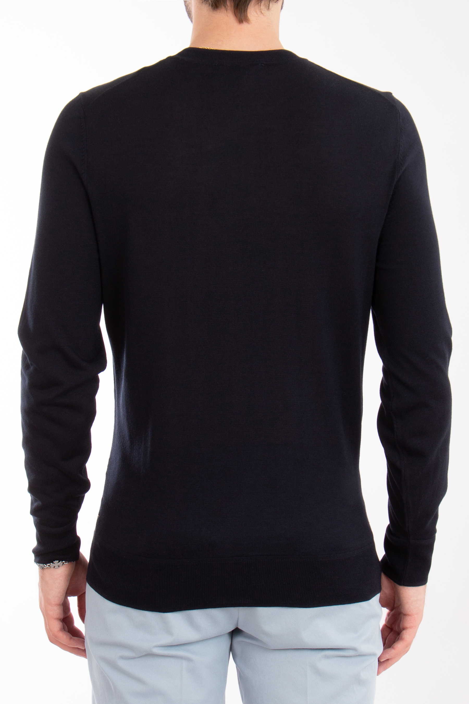 BOSS Regular Fit Silk Sweater L-Ottano