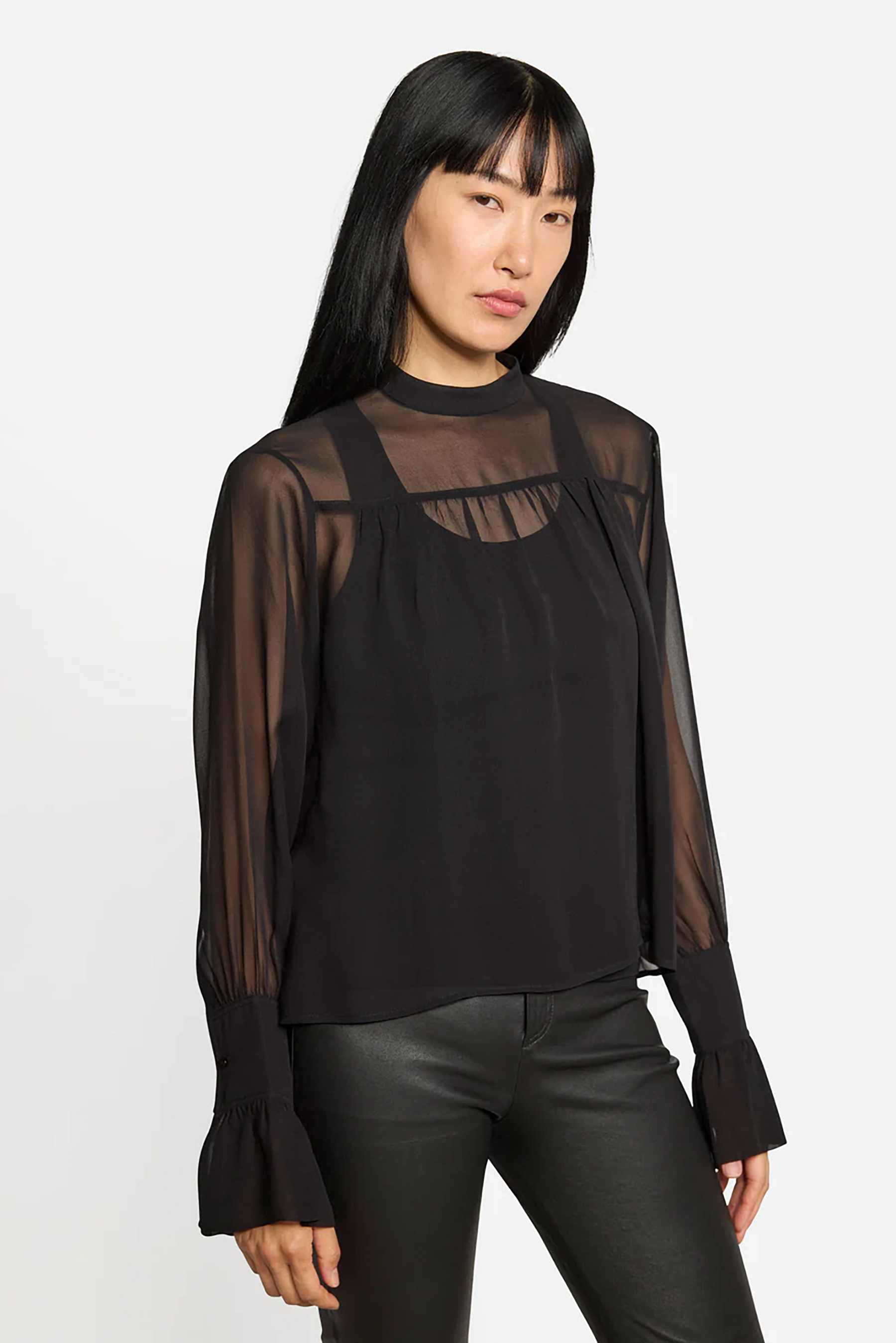 Bluse, Langarm, Ärmel, Person, Frau