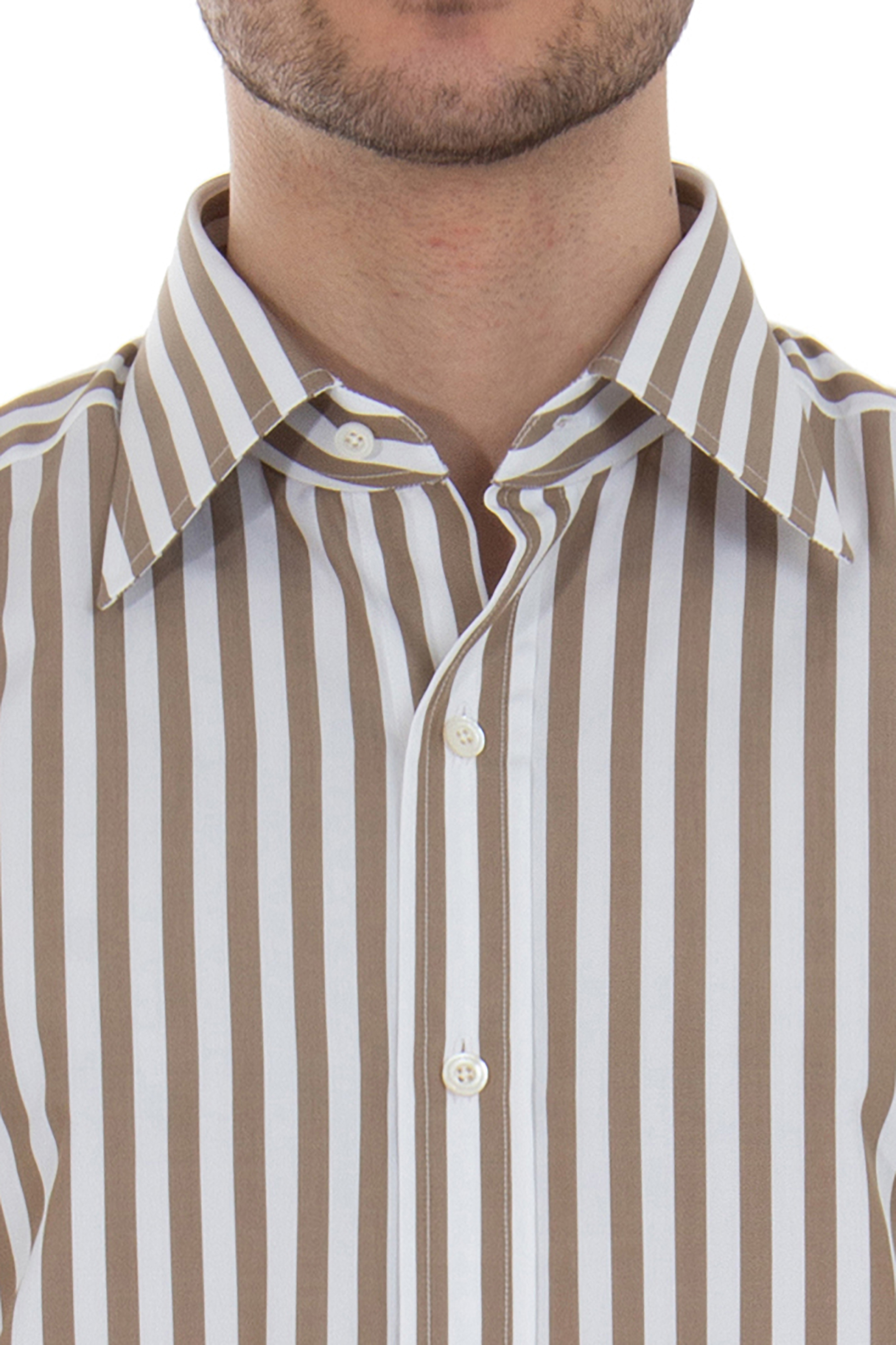 TOM FORD Grand Bangle Slim Fit Cotton Shirt TOM FORD Grand Bangle Slim Fit Cotton Shirt