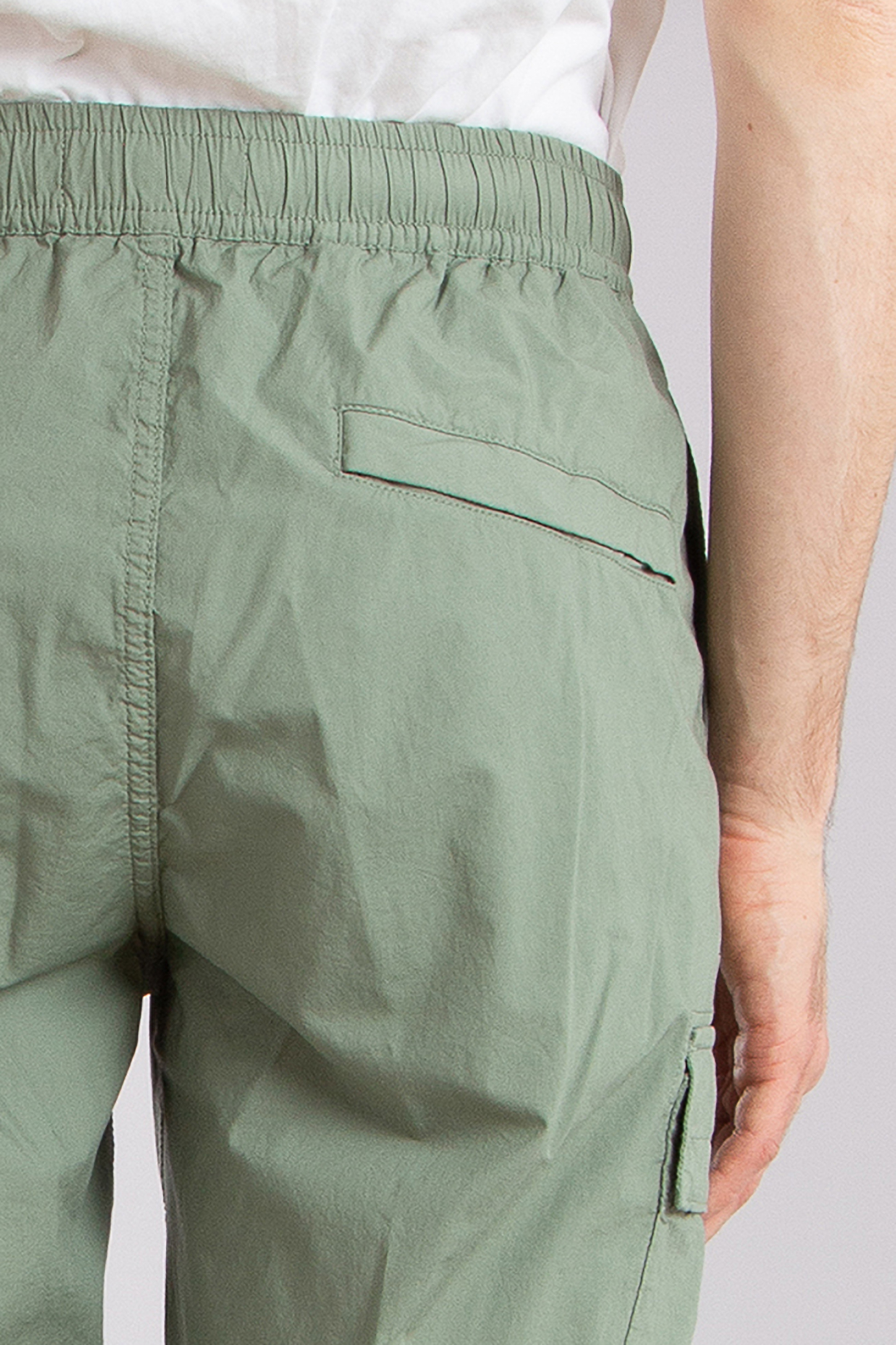 STONE ISLAND Regular Tapered Stretch Cotton Tela 'Paracadute' Pants STONE ISLAND Regular Tapered Stretch Cotton Tela 'Paracadute' Pants