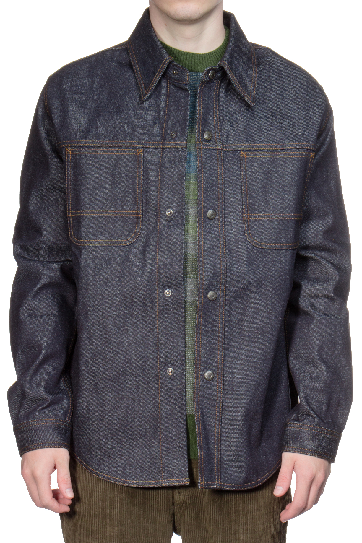 AMI PARIS Denim Overshirt AMI PARIS Denim Overshirt