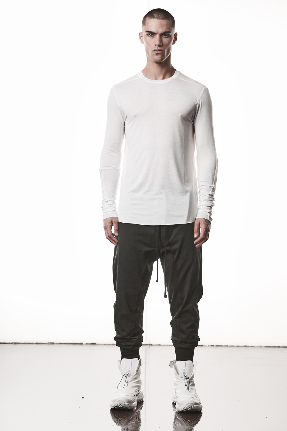 Langarm, Ärmel, Person, Stehend, T-shirt