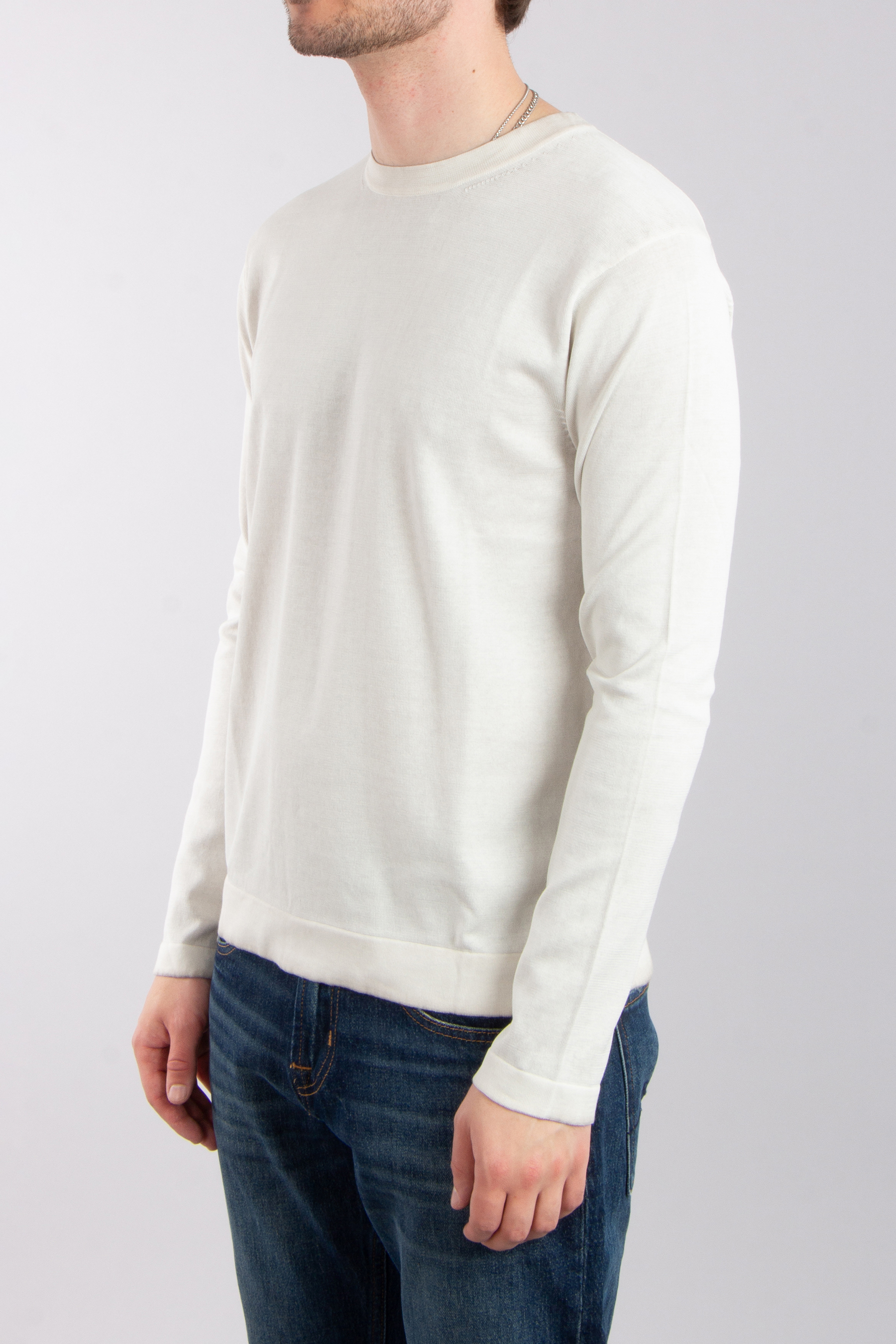 TRUSTED HANDWORK Oil Dyed Supima Cotton Sweater Parksville