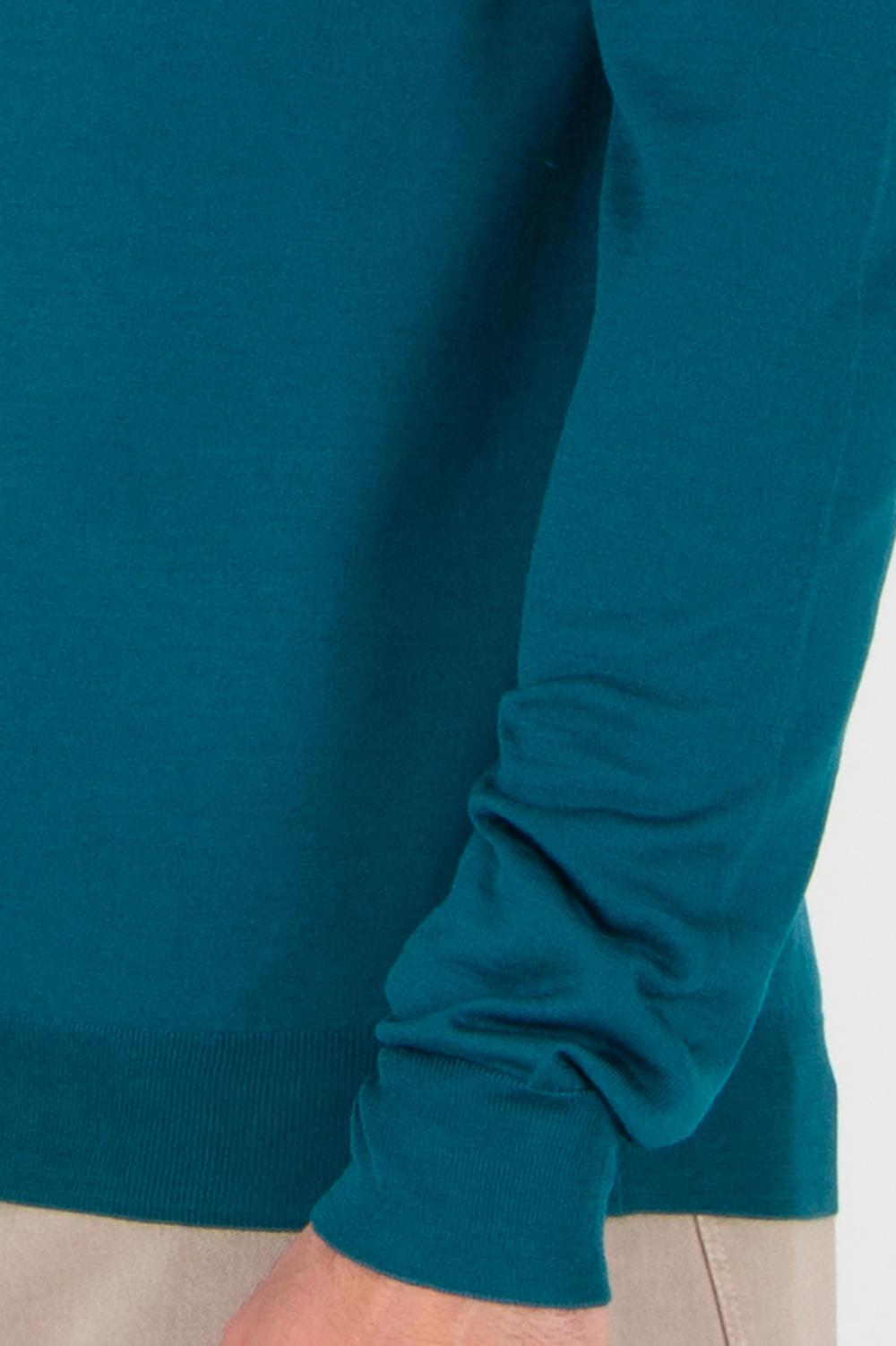 AIDA BARNI Regular Fit Knitted Wool Sweater